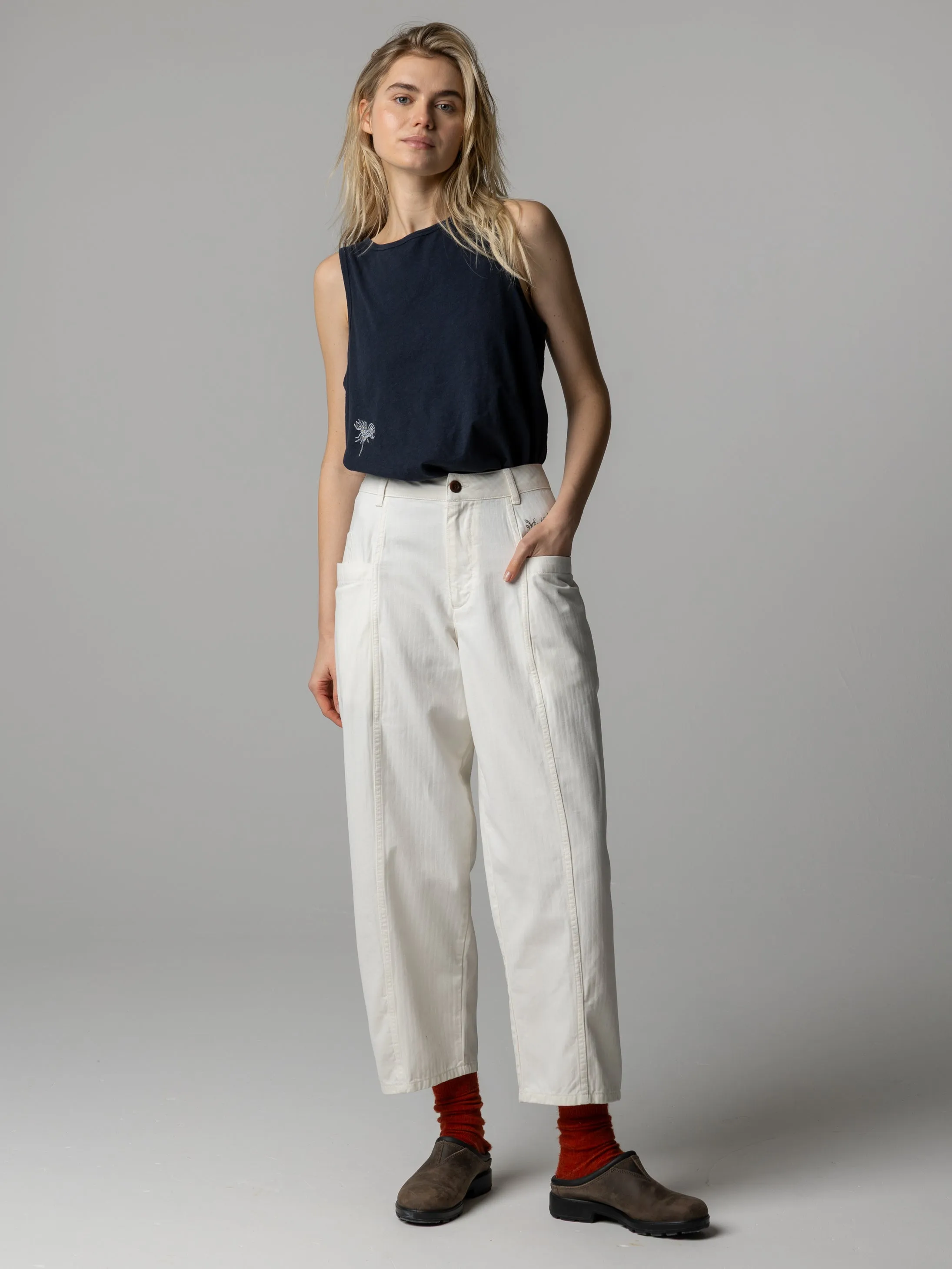 Women's Floral Marine Croft Workwear Barrel Pant sold by Finisterre product image thumbnail 4