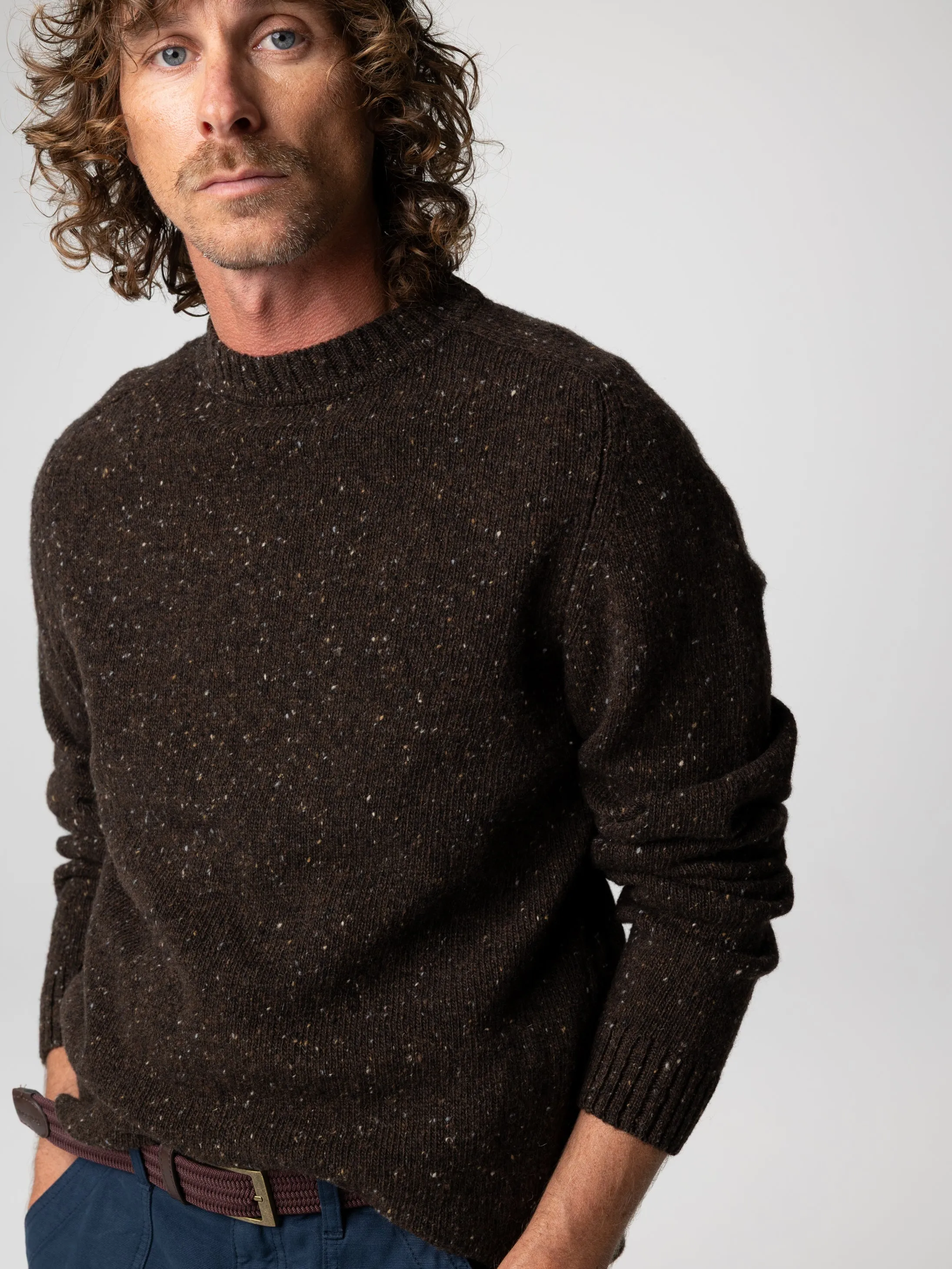 Men's Furlong Crew Sweater sold by Finisterre product image thumbnail 3