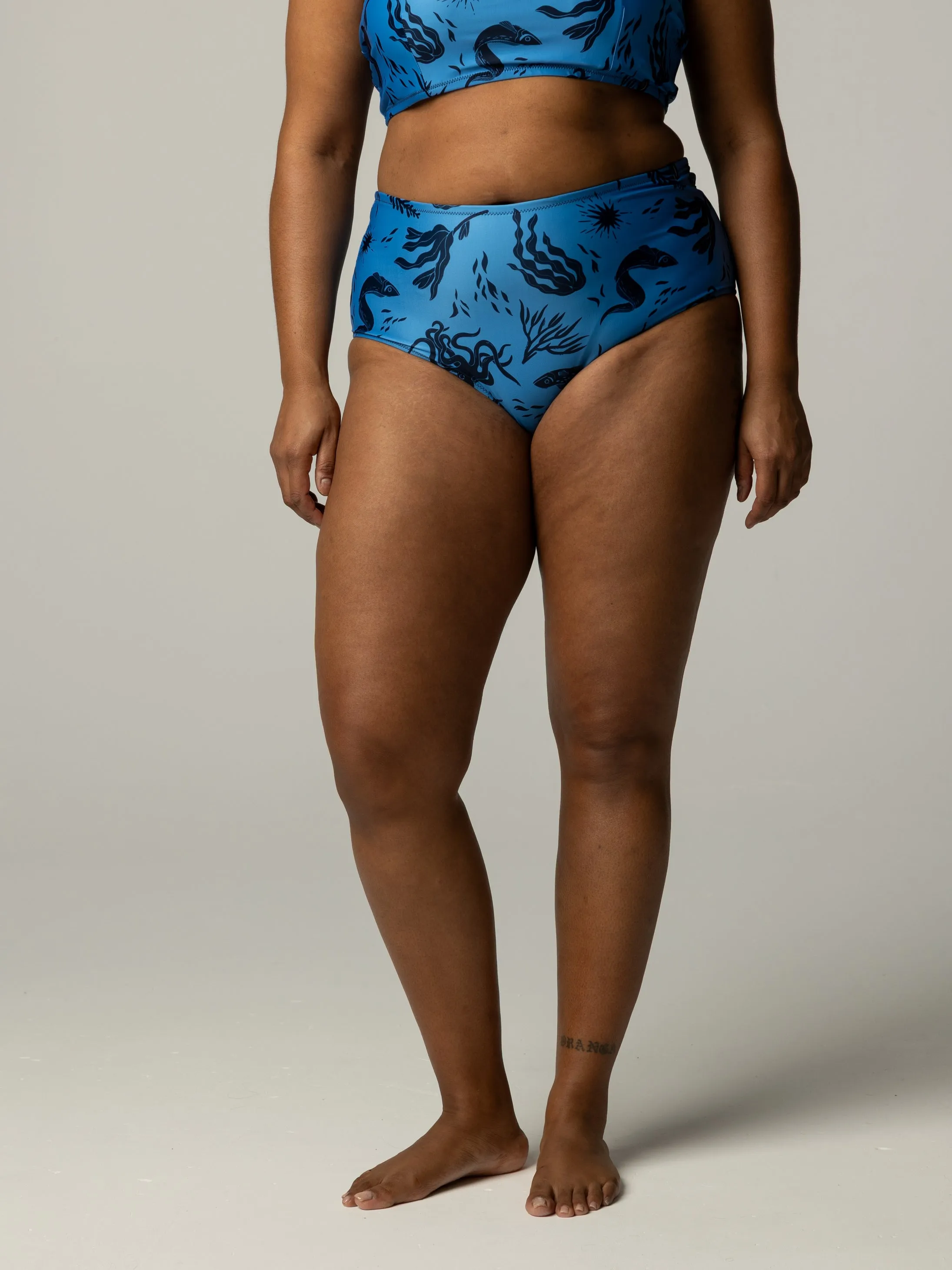 Women's Sula High Waisted Bikini Bottom sold by Finisterre product image thumbnail 3
