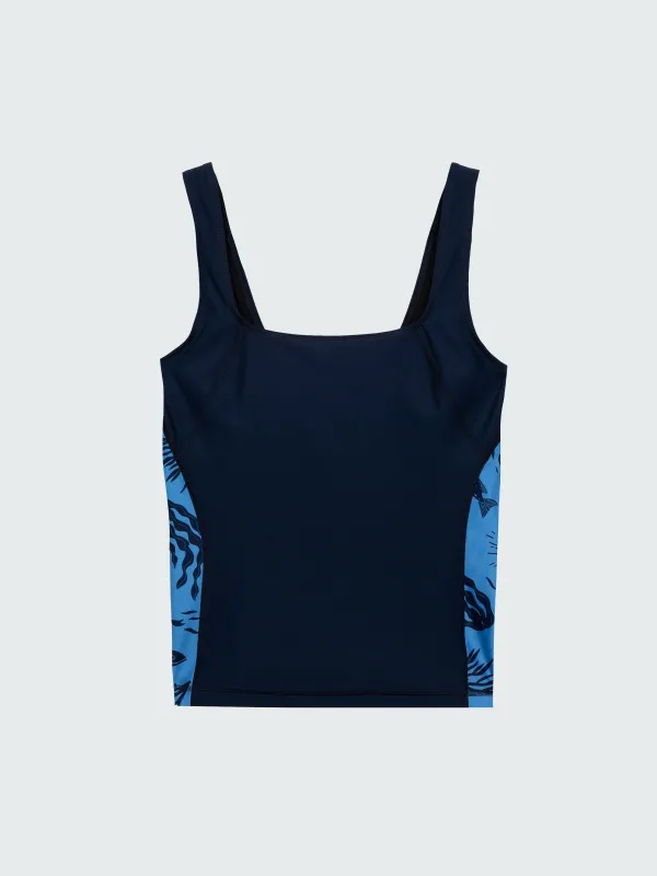 Women's Aurora Tankini Top made by Finisterre