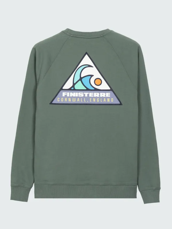 Men's Future Waves Coho Sweatshirt made by Finisterre