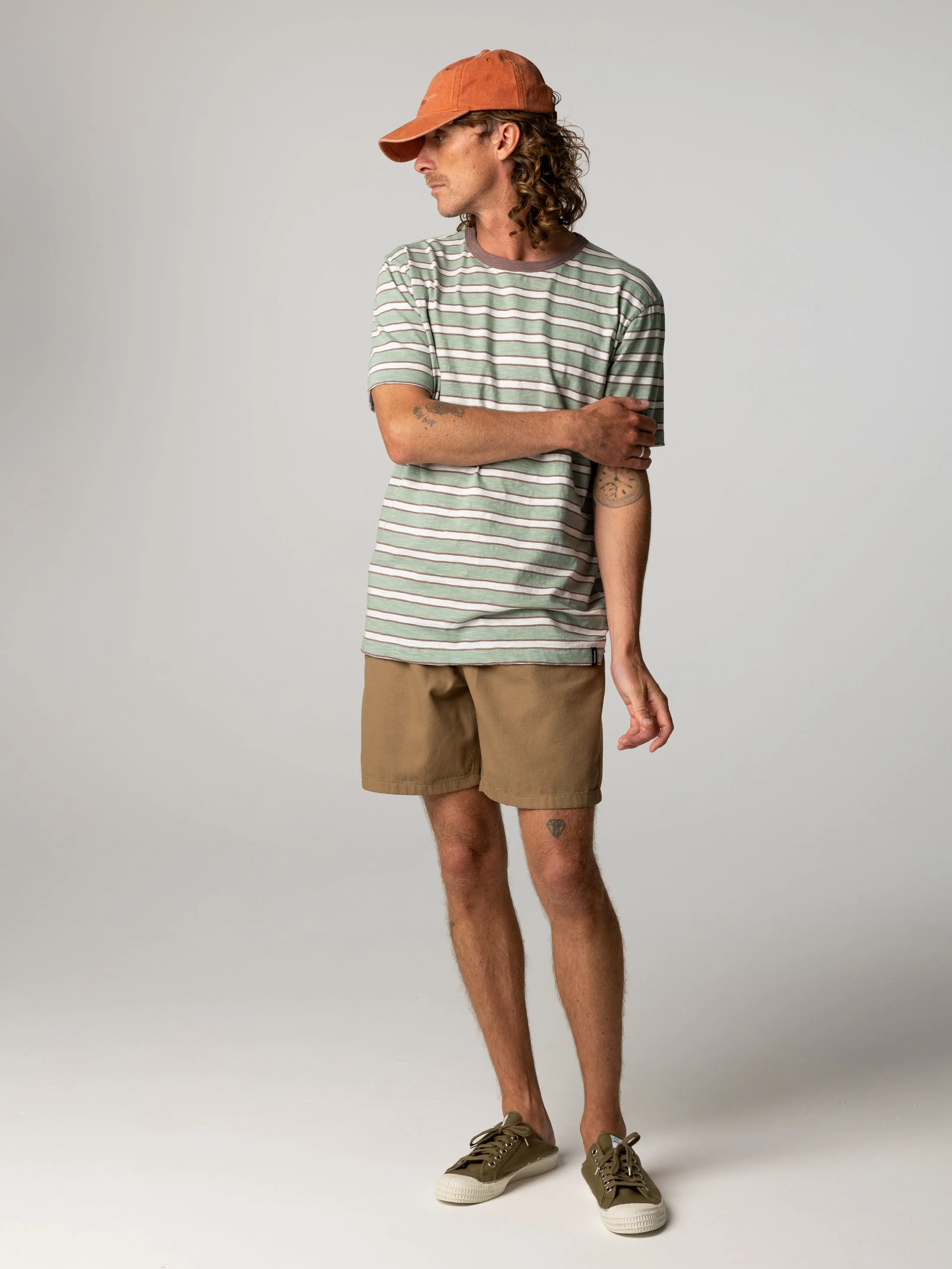 Men's Channel Stripe Short Sleeve T-Shirt sold by Finisterre product image thumbnail 4