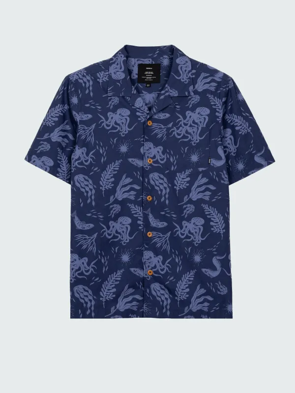 Men's Dylan Printed Shirt made by Finisterre