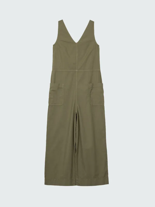 Women's Morva Hemp Jumpsuit made by Finisterre