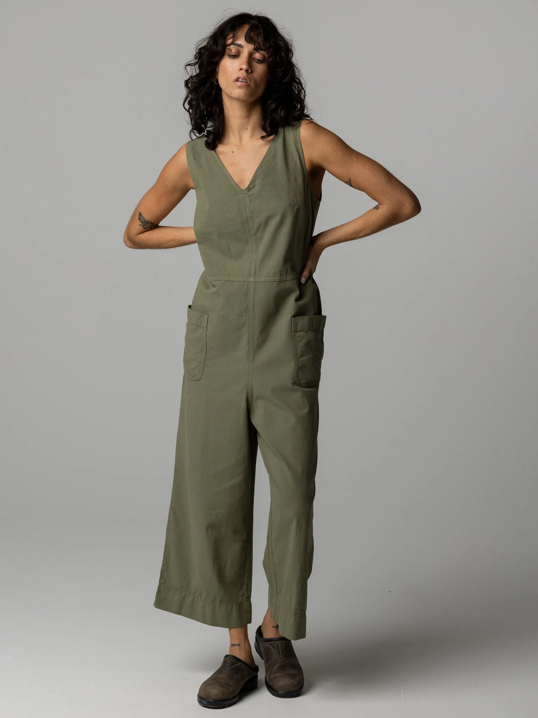 Women's Morva Hemp Jumpsuit sold by Finisterre product image thumbnail 4
