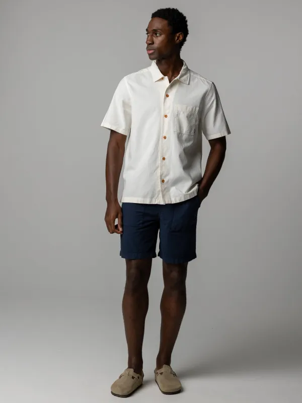 Men's Hendra Short Sleeve Shirt made by Finisterre