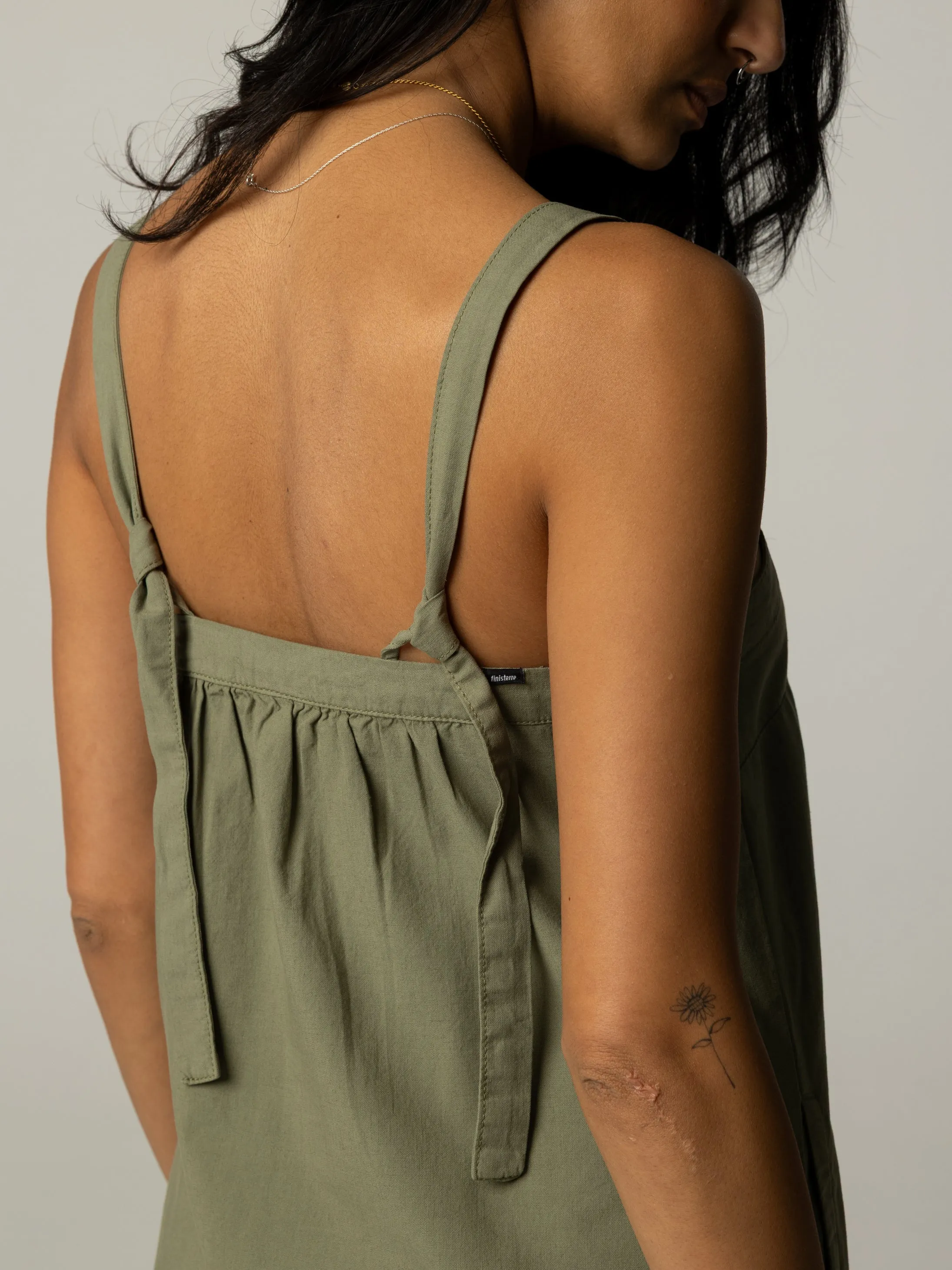 Women's Morva Cami Hemp Midi Dress sold by Finisterre product image thumbnail 4