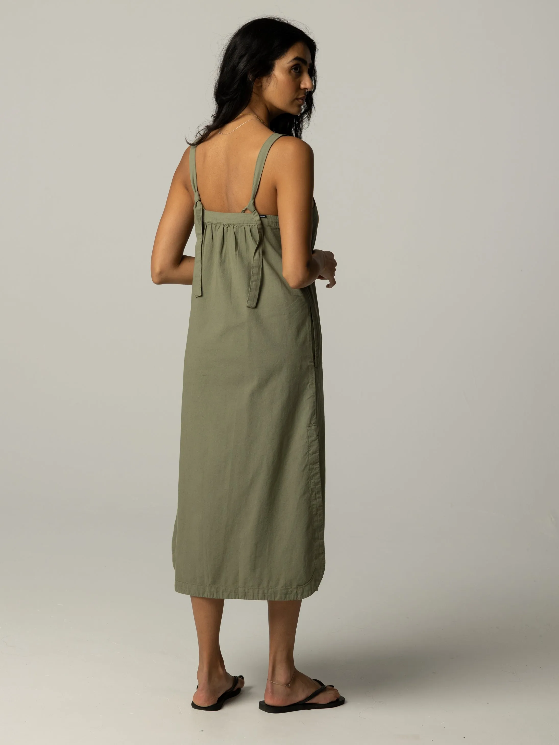 Women's Morva Cami Hemp Midi Dress sold by Finisterre product image thumbnail 3