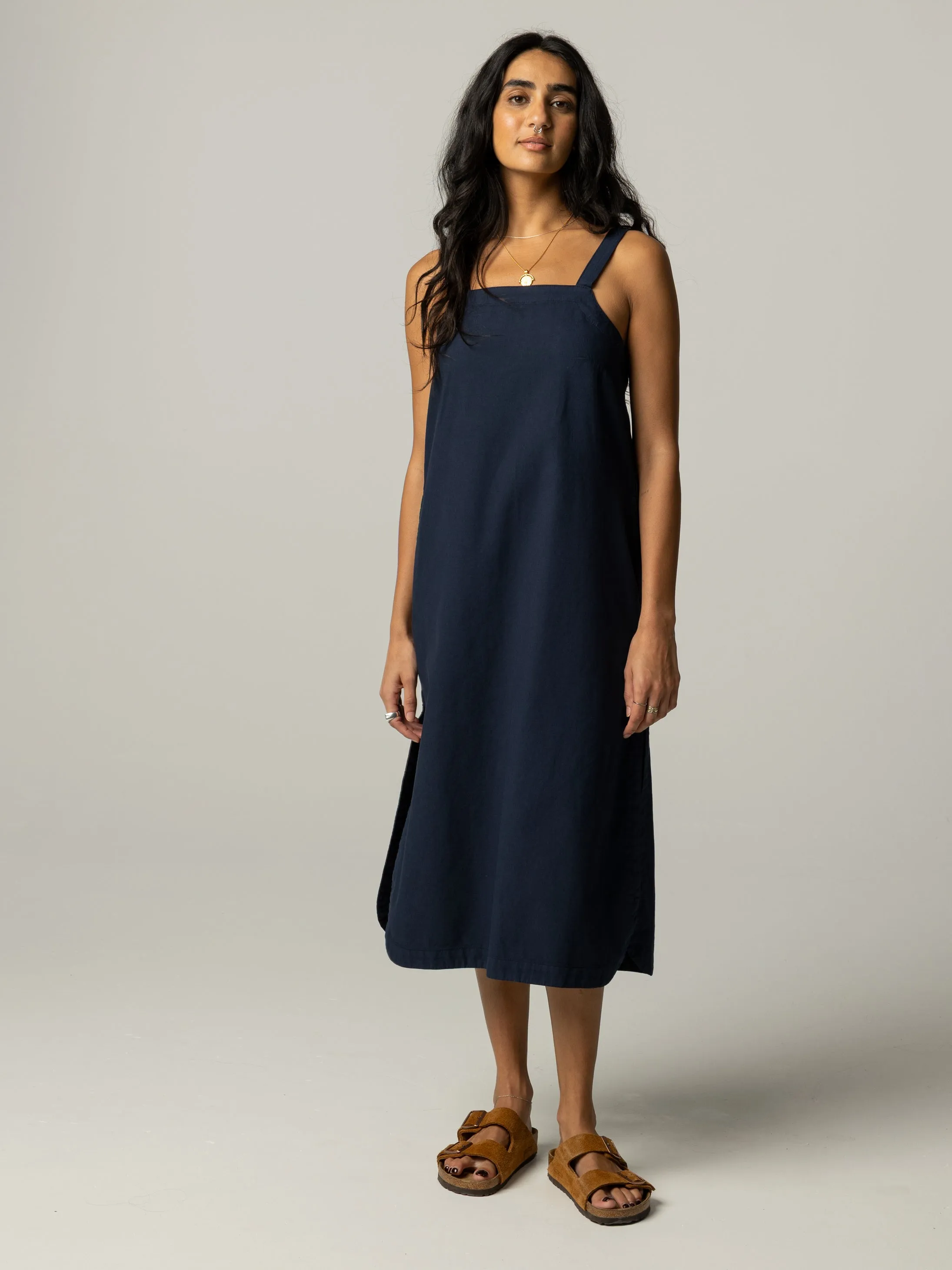Women's Morva Cami Hemp Midi Dress sold by Finisterre product image thumbnail 4