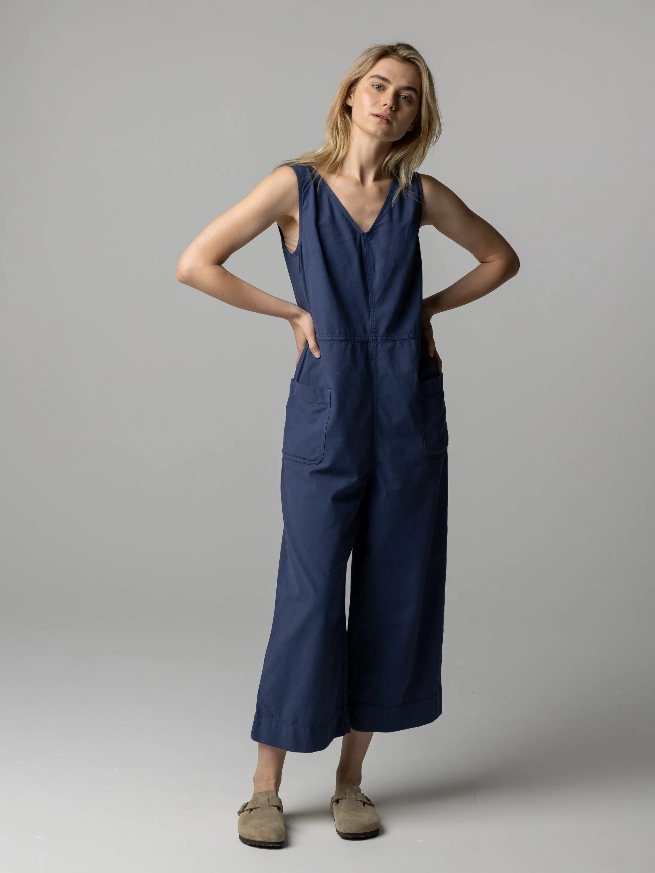 Women's Morva Hemp Jumpsuit sold by Finisterre product image thumbnail 3