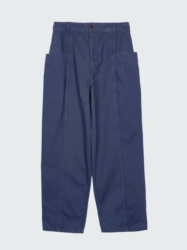 Women's Croft Workwear Barrel Pant made by Finisterre