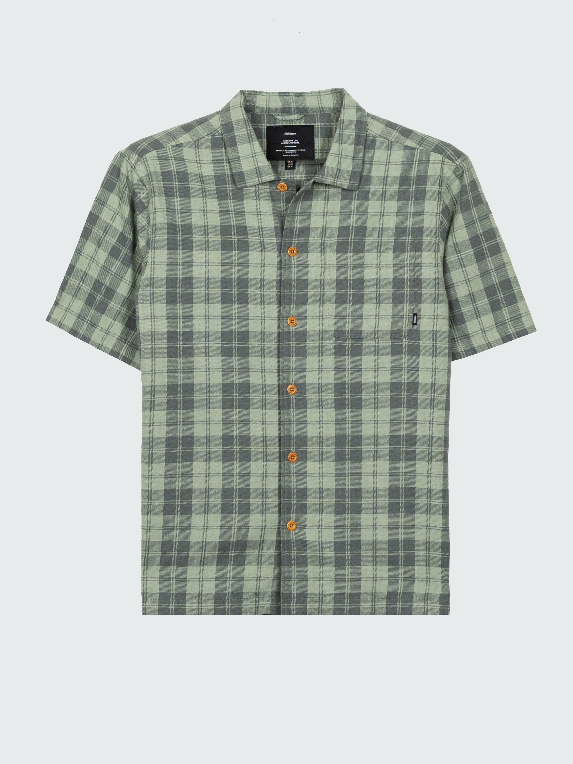 Men's Cardew Checked Short Sleeve Shirt sold by Finisterre