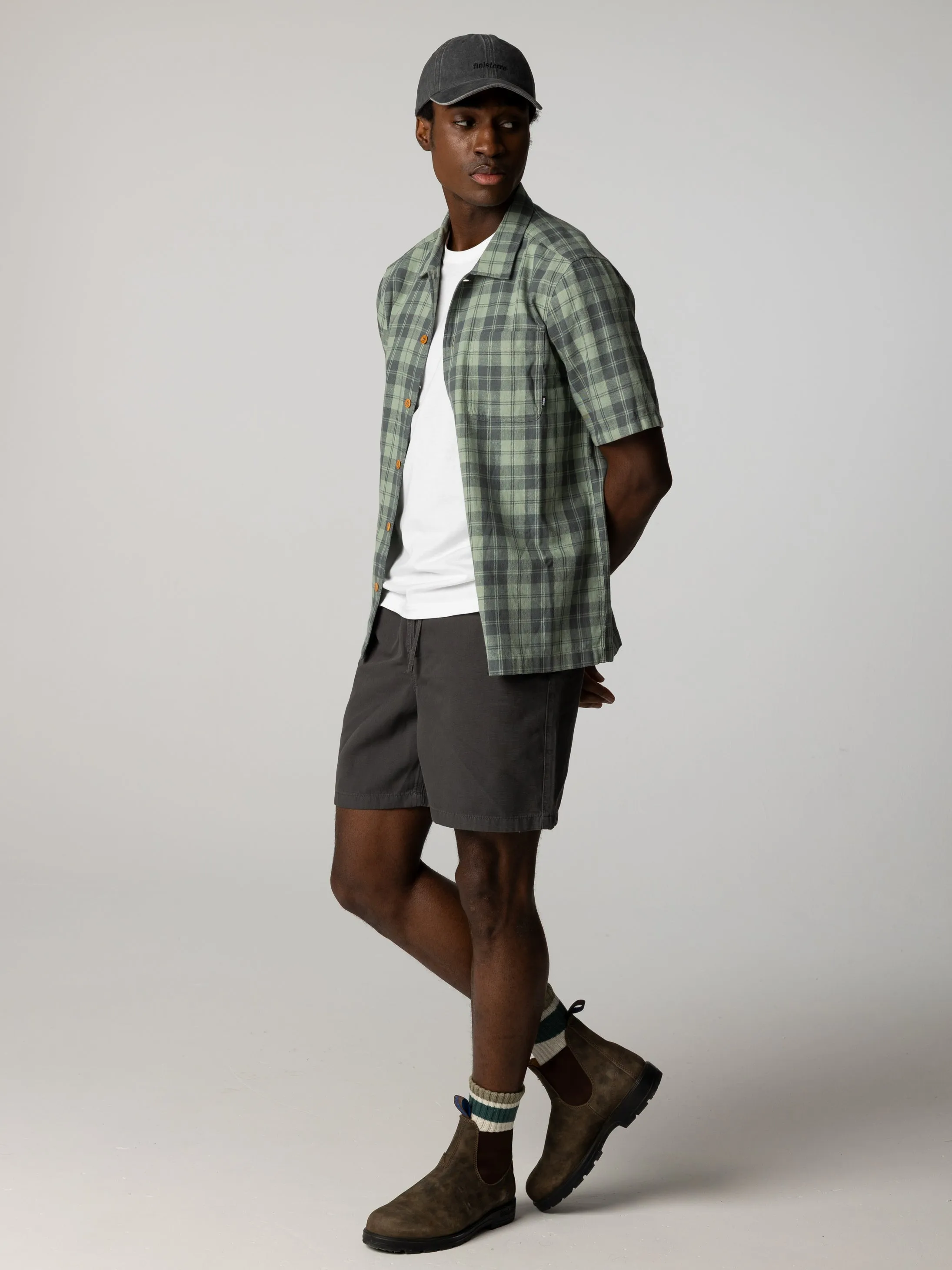 Men's Cardew Checked Short Sleeve Shirt sold by Finisterre product image thumbnail 4