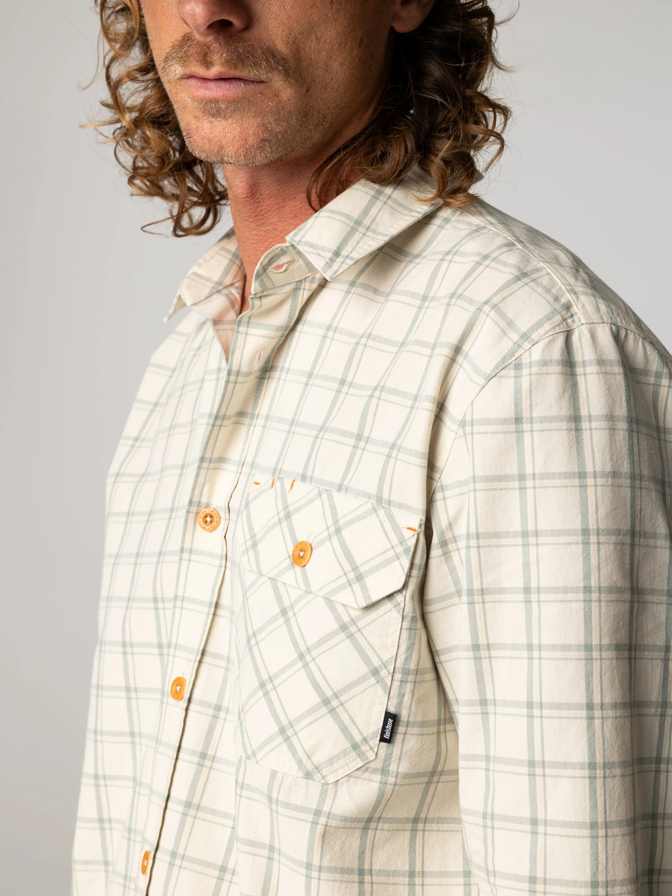 Men's Petrel Check Shirt sold by Finisterre product image thumbnail 5