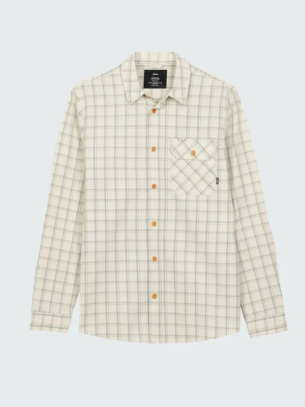 Men's Petrel Check Shirt made by Finisterre