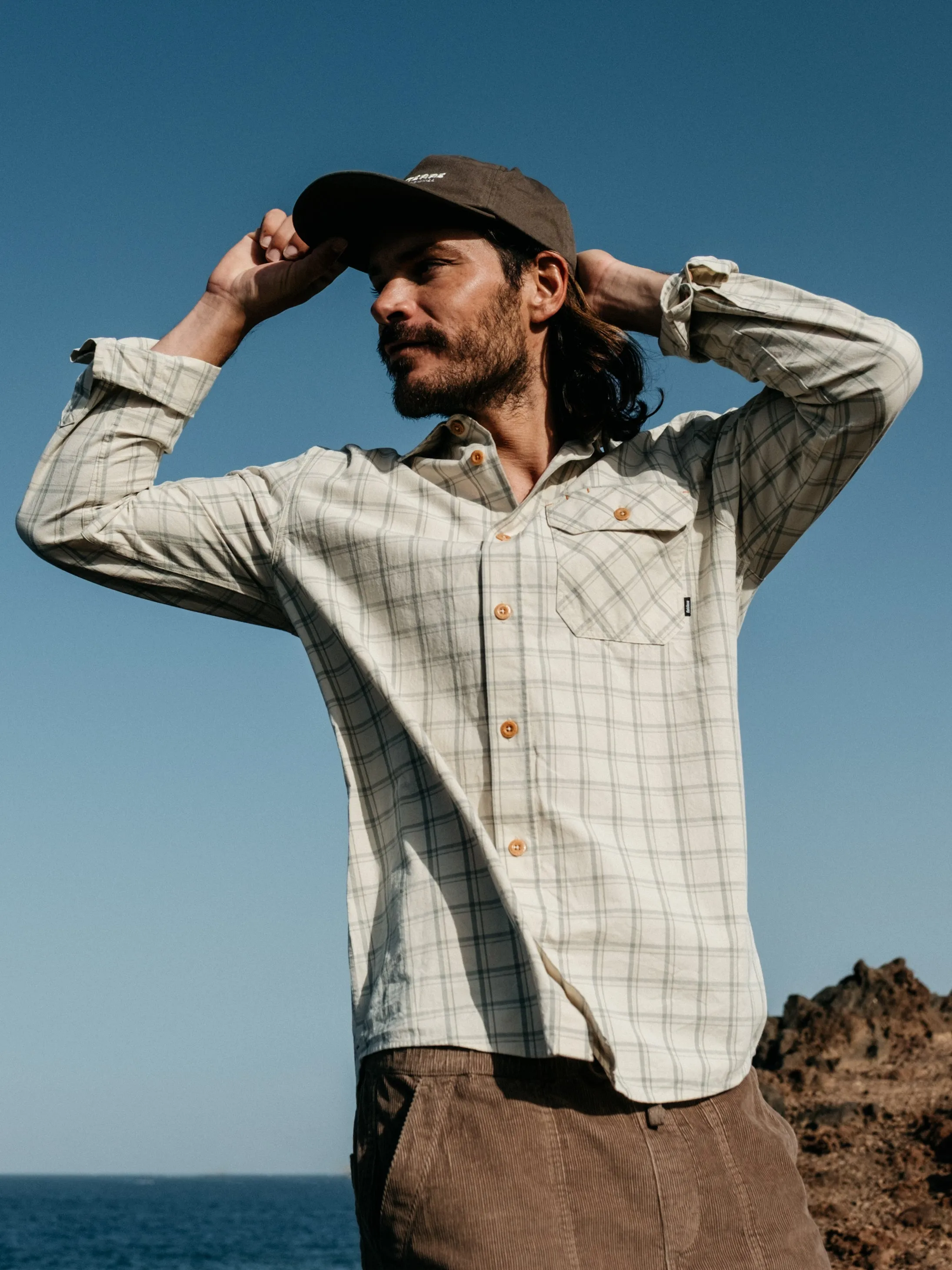 Men's Petrel Check Shirt sold by Finisterre product image thumbnail 2