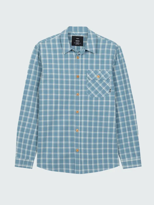 Men's Petrel Check Shirt made by Finisterre