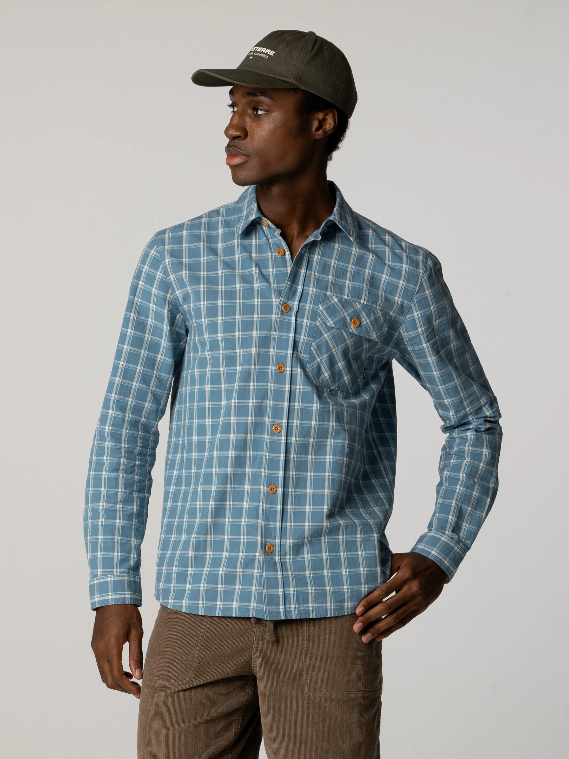 Men's Petrel Check Shirt sold by Finisterre product image thumbnail 2