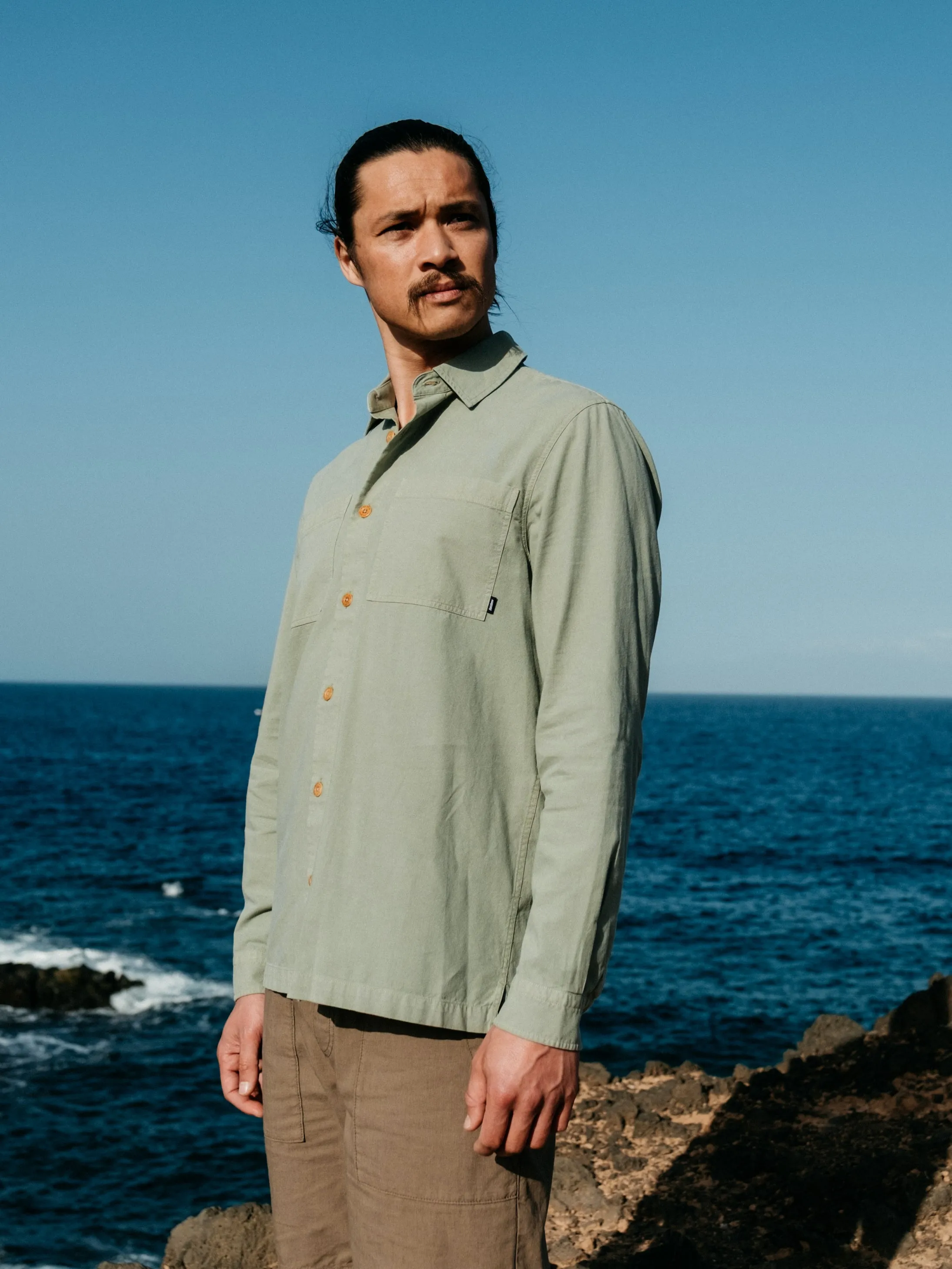 Men's Hendra Cotton Shirt sold by Finisterre product image thumbnail 2