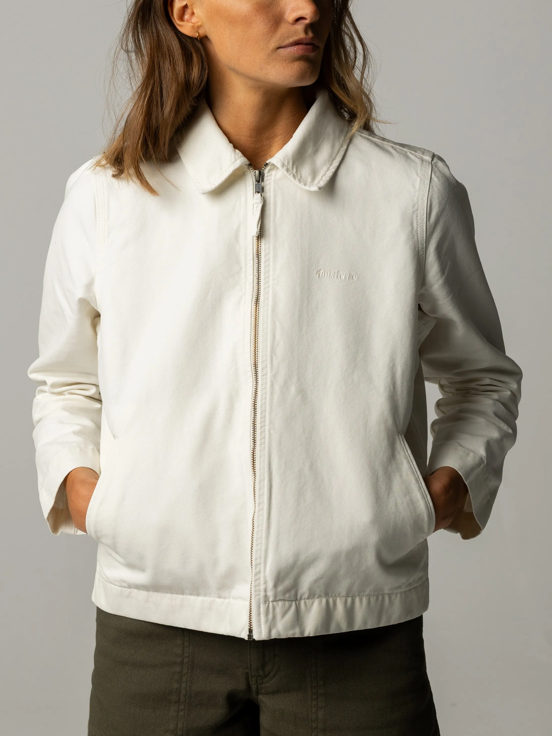 Women's Beau Canvas Zip Up Jacket sold by Finisterre product image thumbnail 5