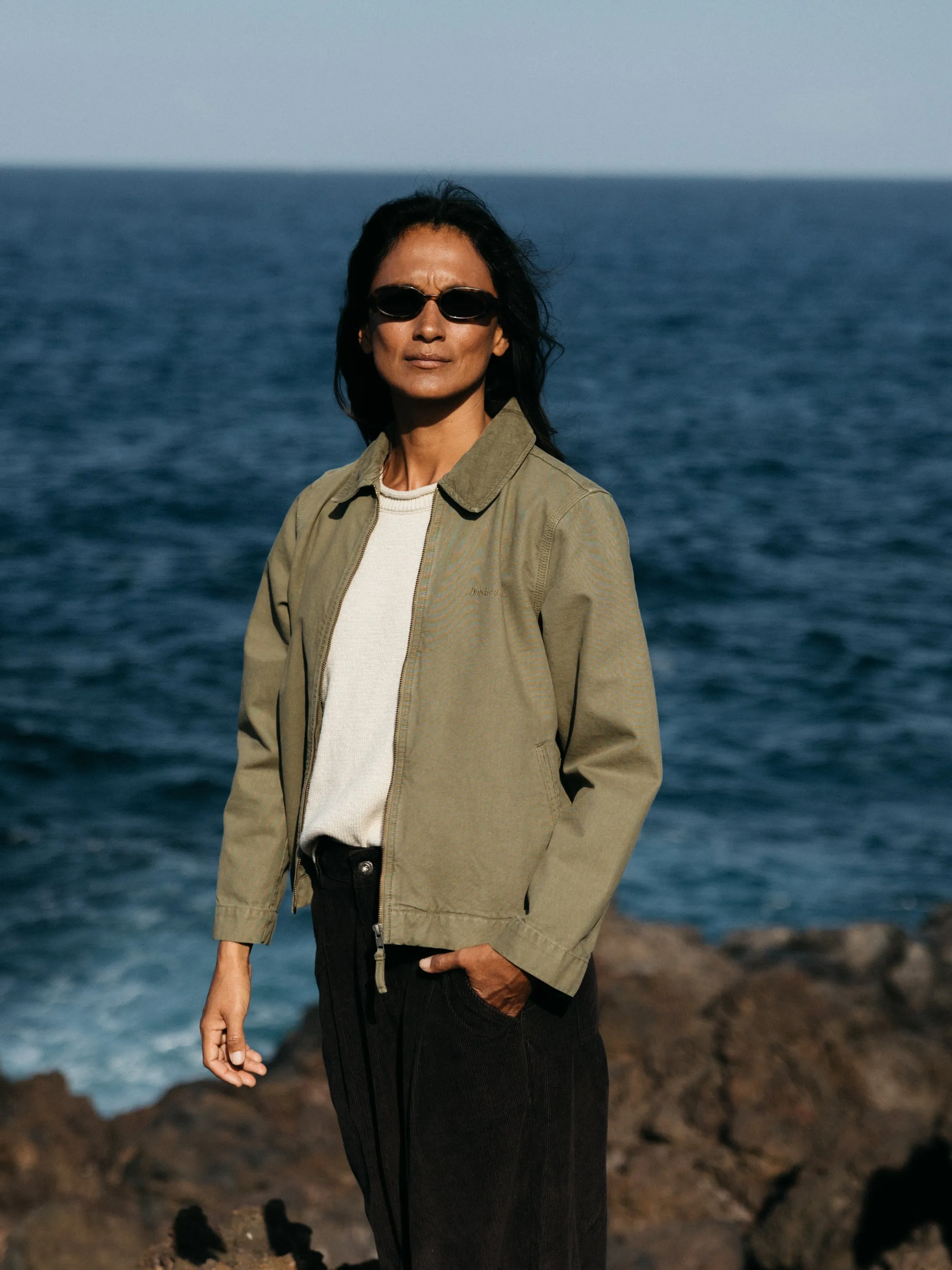 Women's Beau Canvas Zip Up Jacket sold by Finisterre product image thumbnail 2