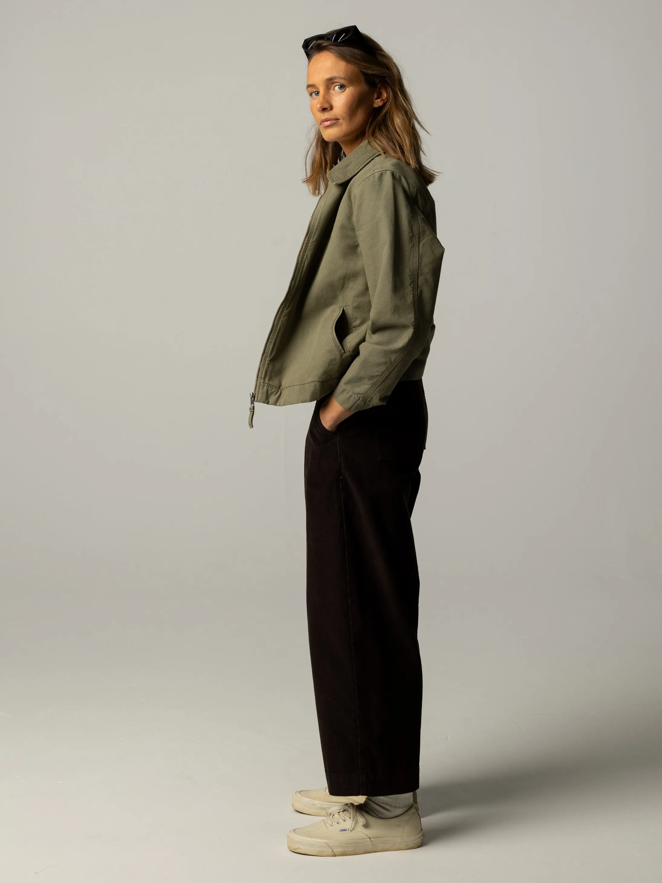 Women's Beau Canvas Zip Up Jacket sold by Finisterre product image thumbnail 4