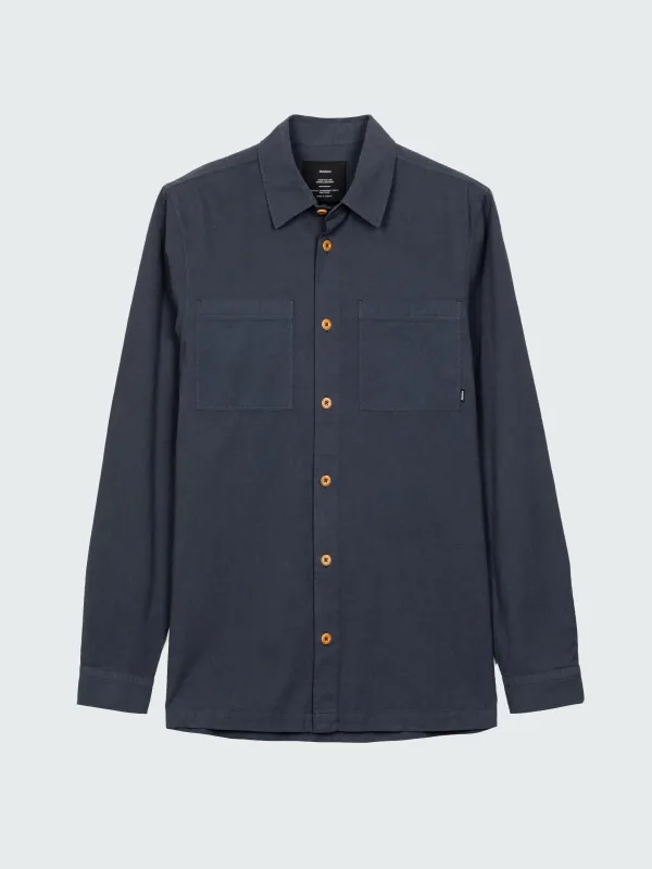 Men's Hendra Cotton Shirt made by Finisterre