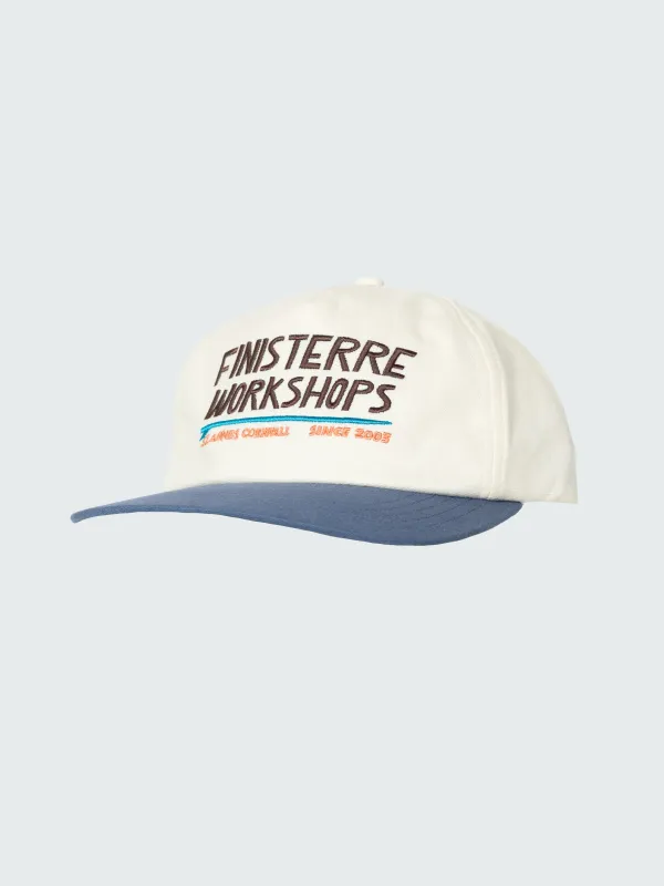 Workshop Cotton Duck Unstructured Cap made by Finisterre