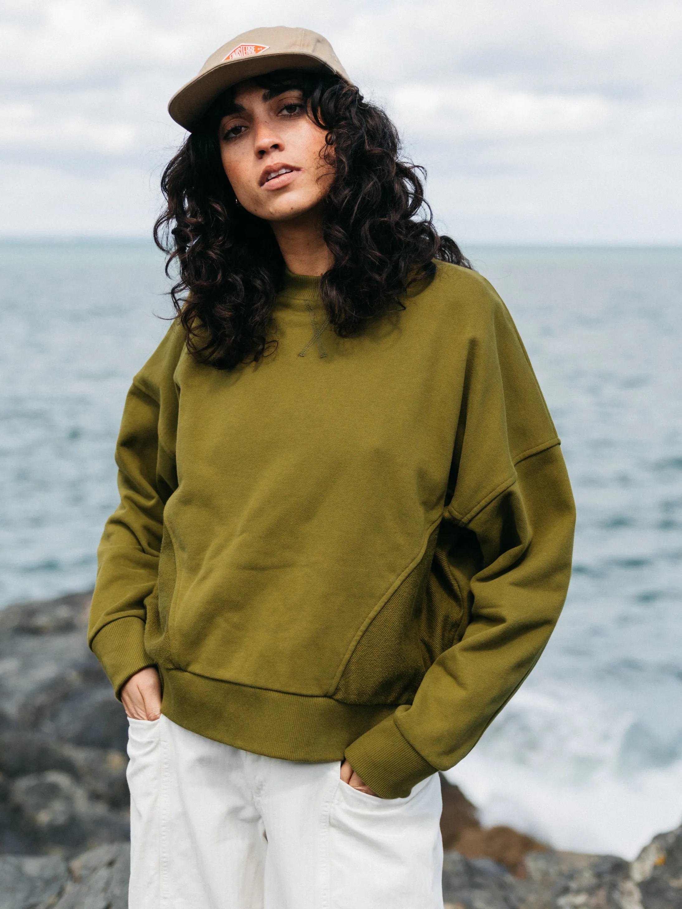 Women's Awen Crew Sweatshirt sold by Finisterre product image thumbnail 2