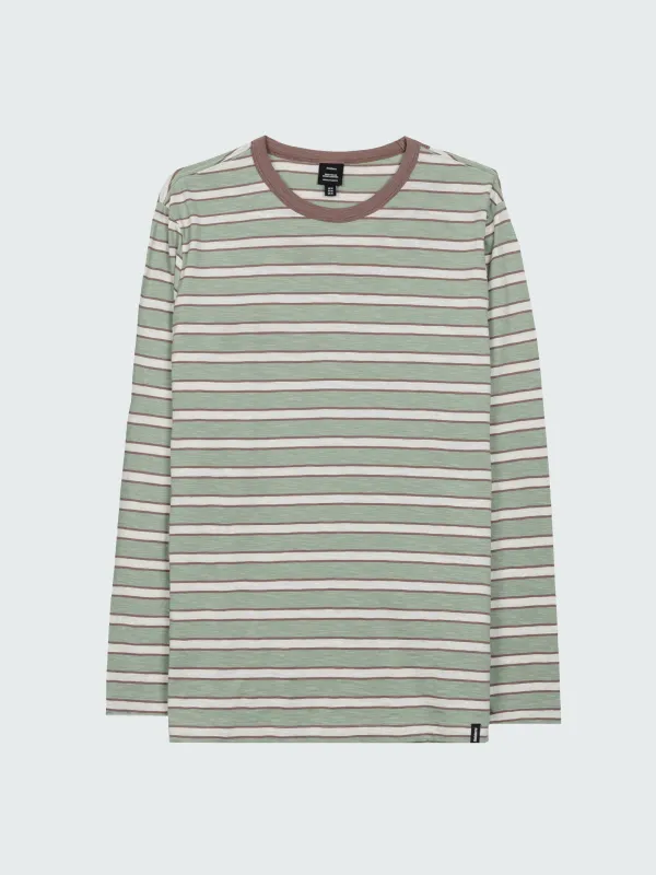 Men's Channel Stripe Long Sleeve T-shirt made by Finisterre