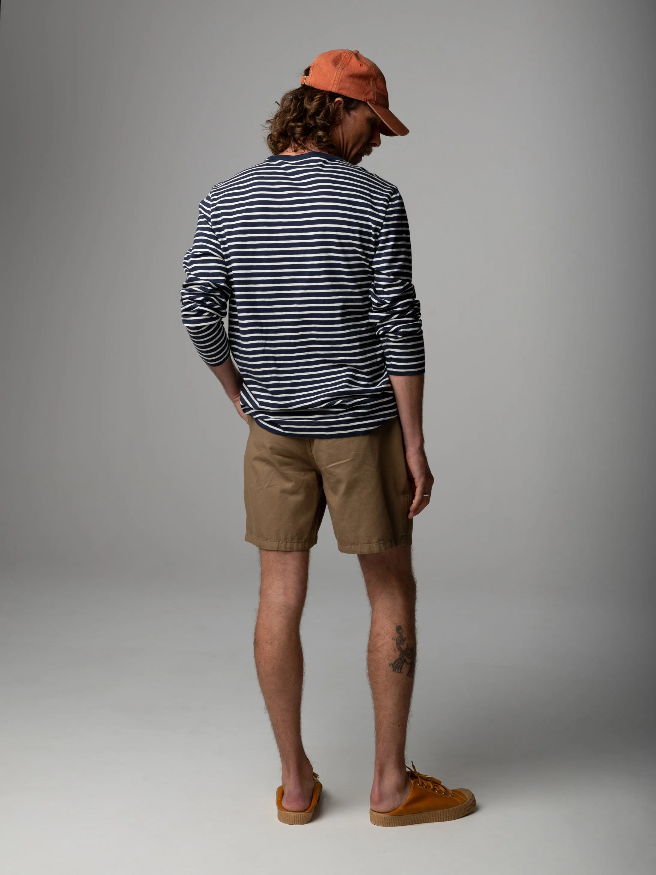 Men's Channel Stripe Long Sleeve T-shirt sold by Finisterre product image thumbnail 4