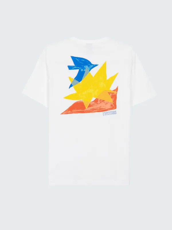 Men's Sunrays T-shirt made by Finisterre