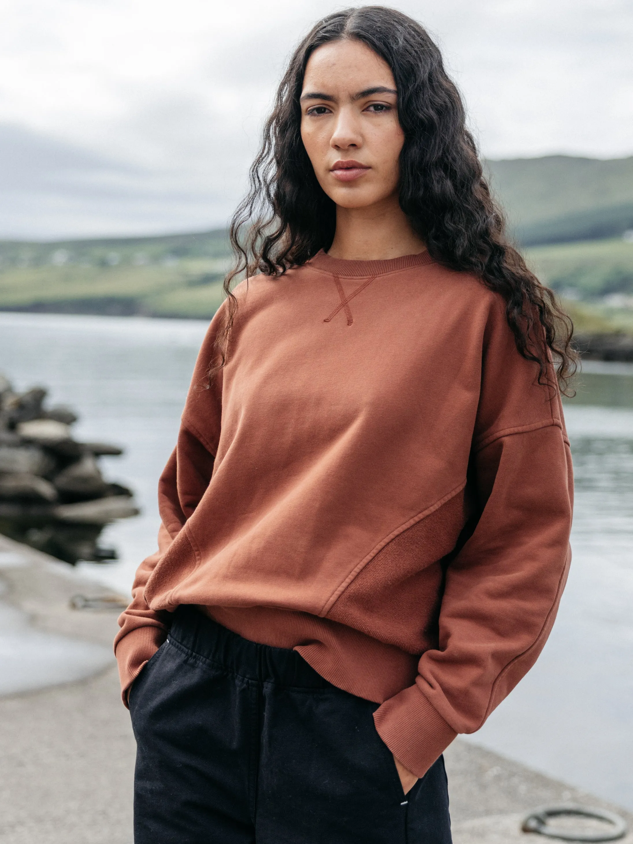Women's Awen Crew Sweatshirt sold by Finisterre product image thumbnail 2