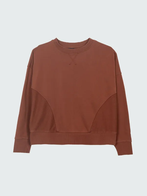 Women's Awen Crew Sweatshirt made by Finisterre