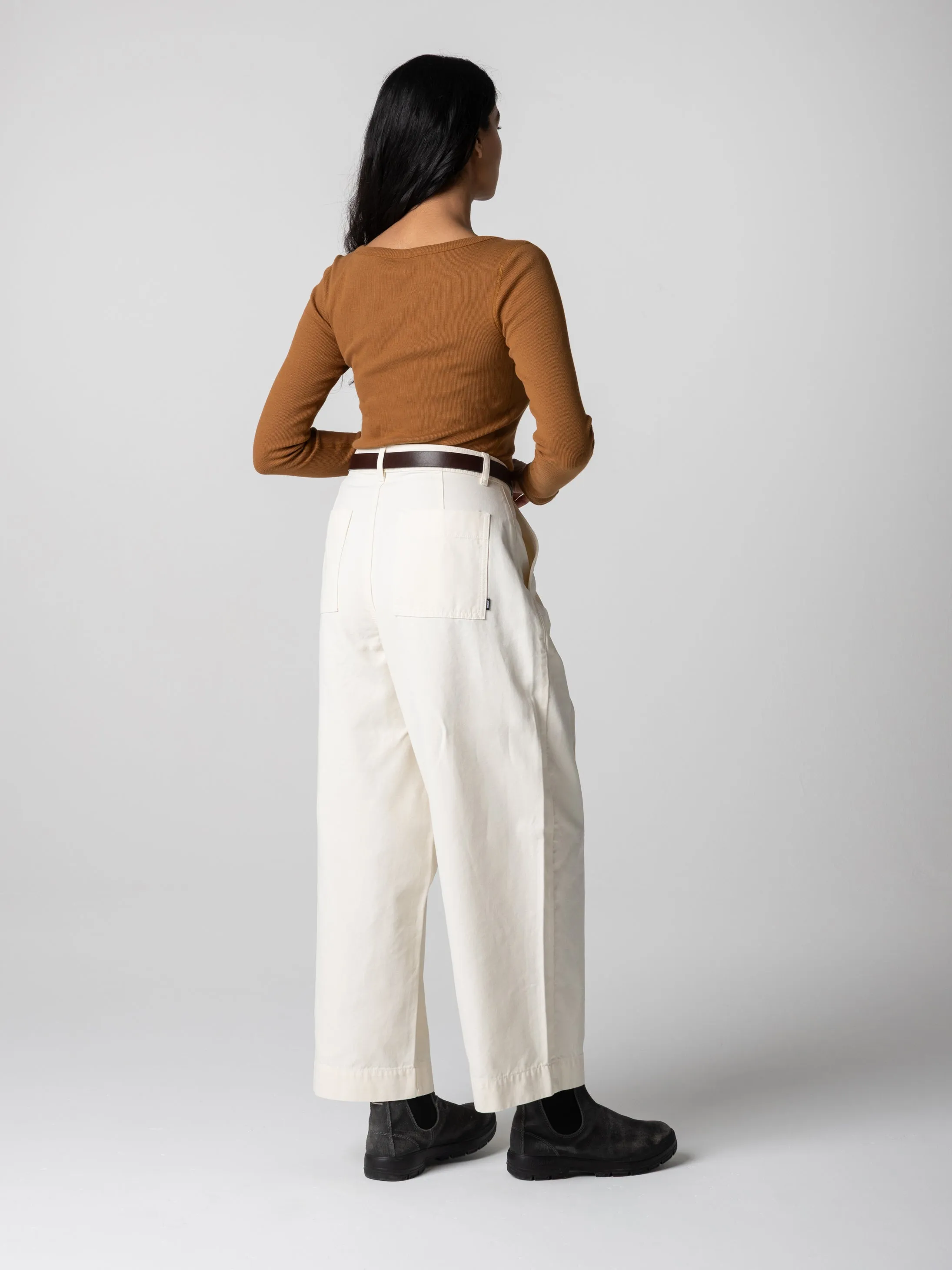 Women's Powes Ribbed Long Sleeve T-shirt sold by Finisterre product image thumbnail 5