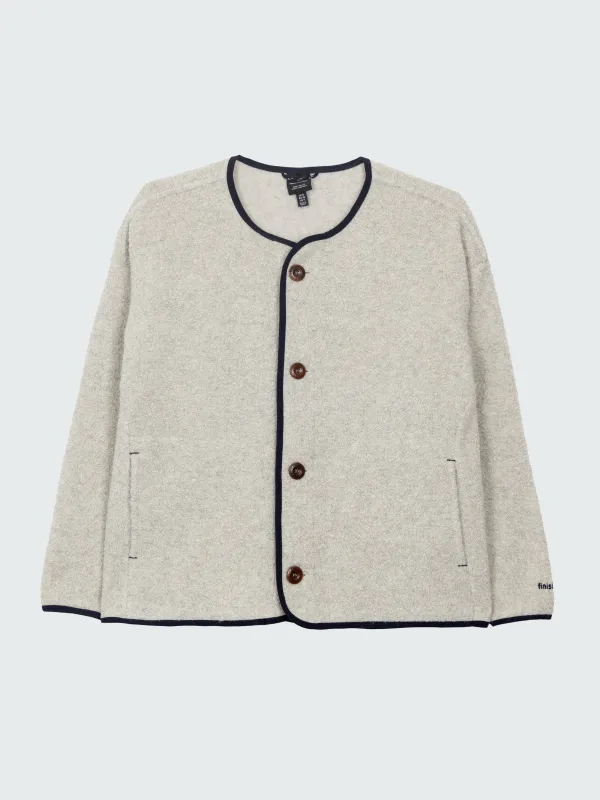 Women's Elowen Fleece Cardigan made by Finisterre