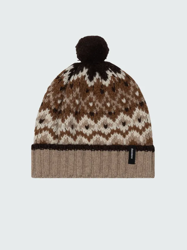 Lerryn Fair Isle Beanie made by Finisterre