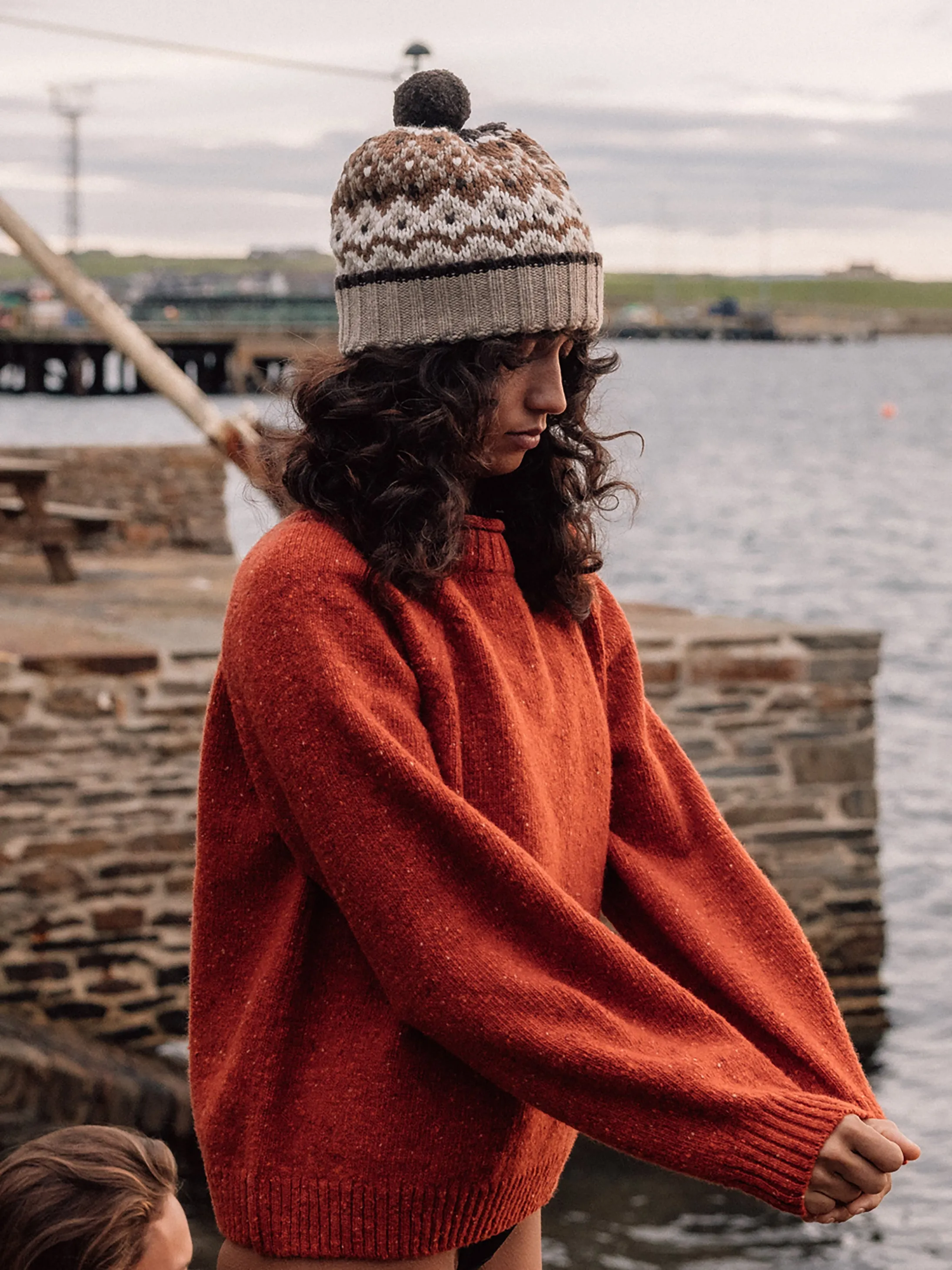 Lerryn Fair Isle Beanie sold by Finisterre product image thumbnail 2