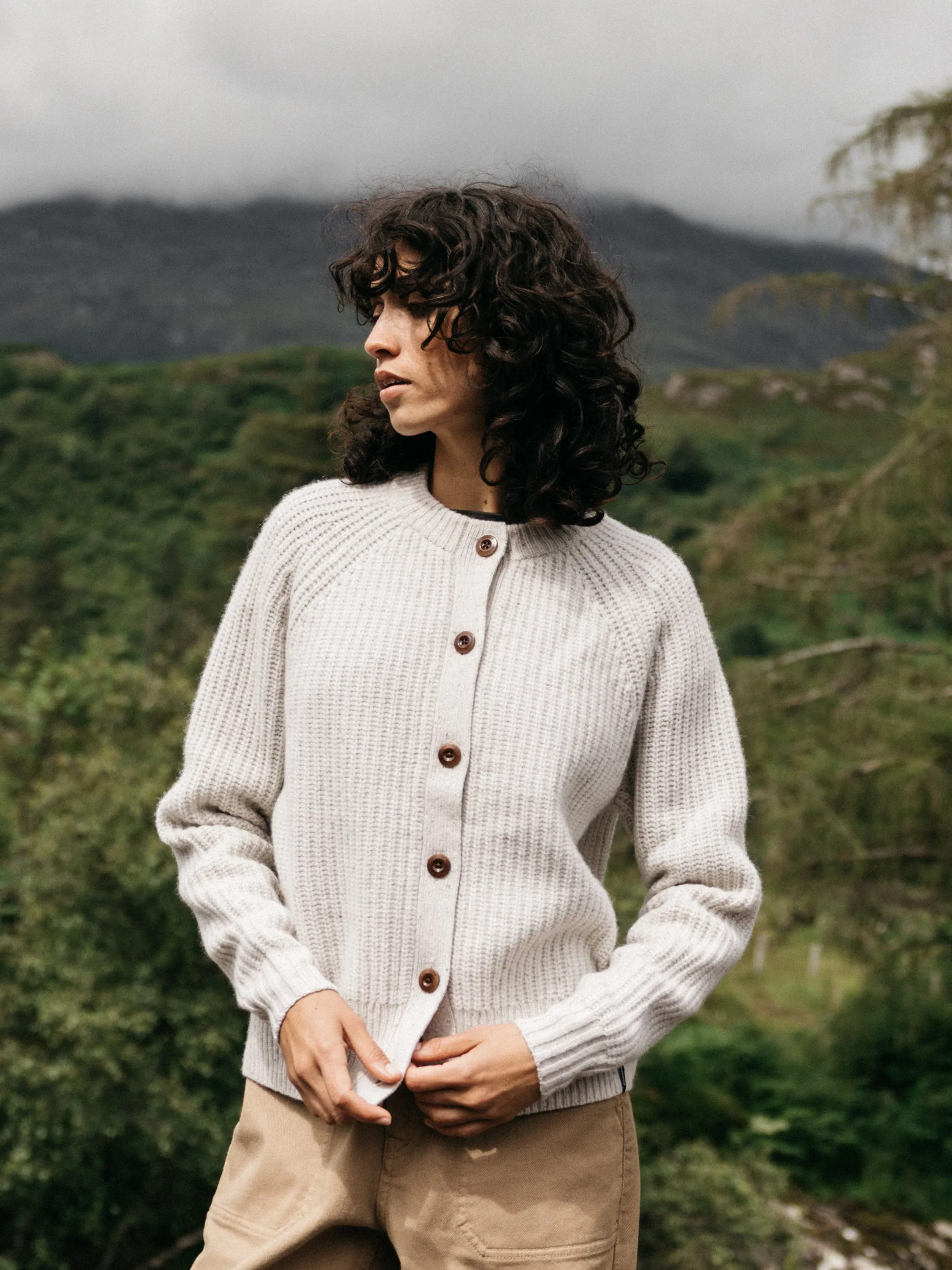 Women's Mora Crew Neck Cardigan sold by Finisterre product image thumbnail 2