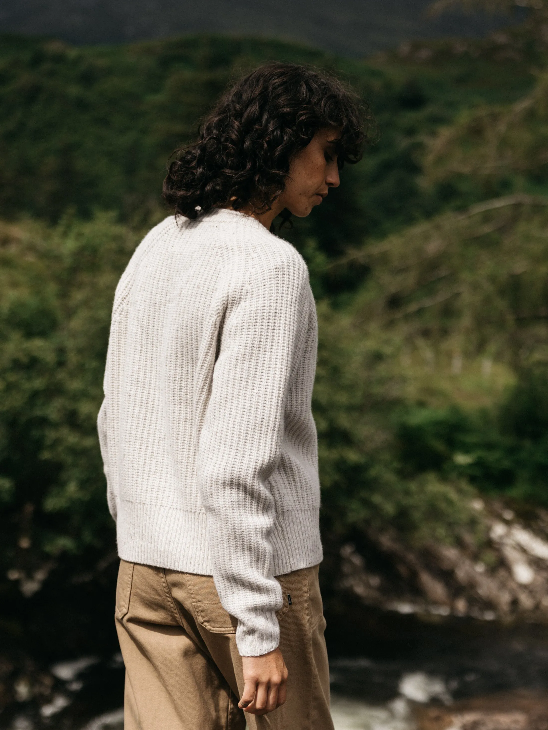 Women's Mora Crew Neck Cardigan sold by Finisterre product image thumbnail 3