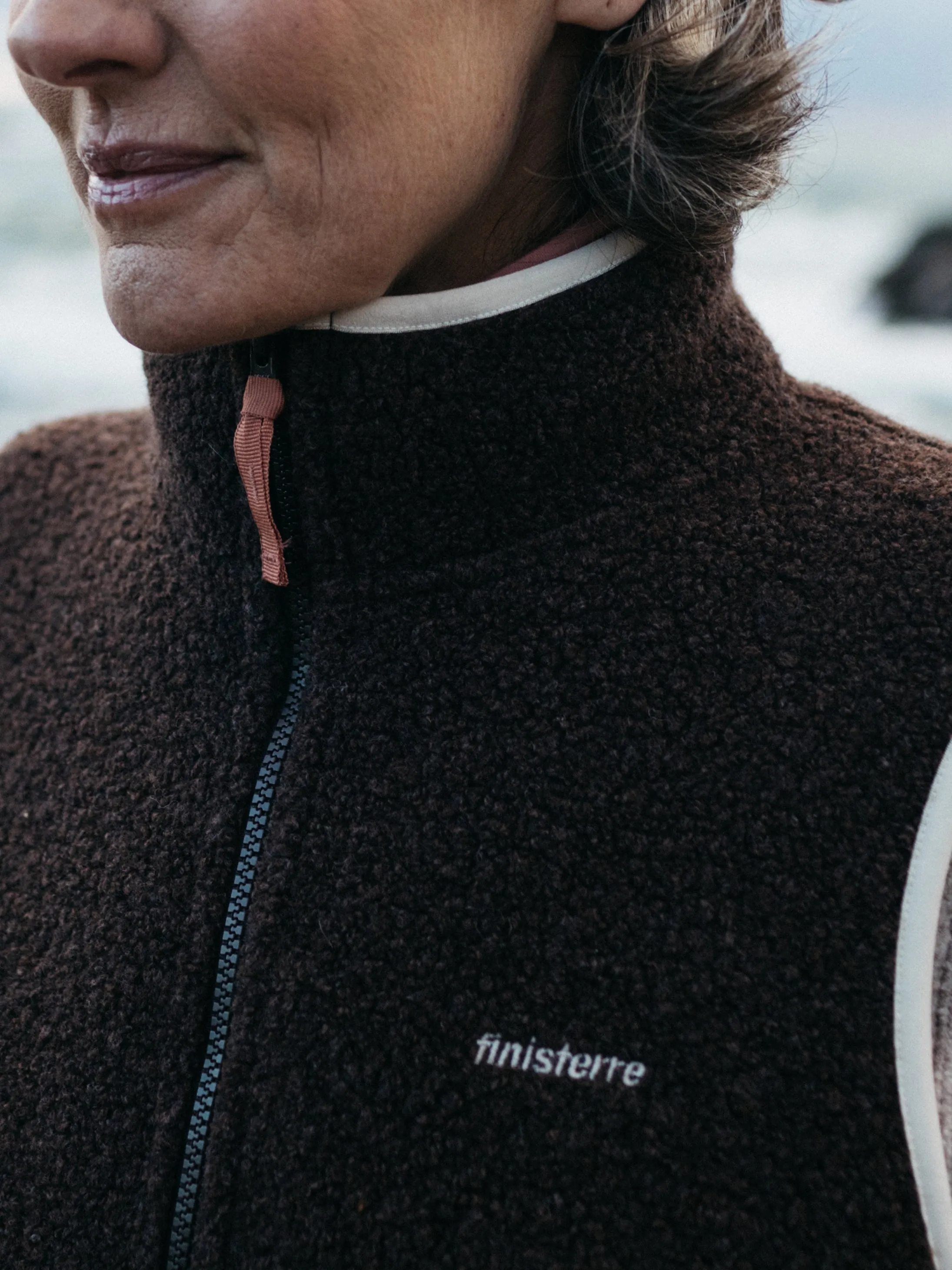 Women's Hegen Wool Gilet Fleece sold by Finisterre product image thumbnail 3