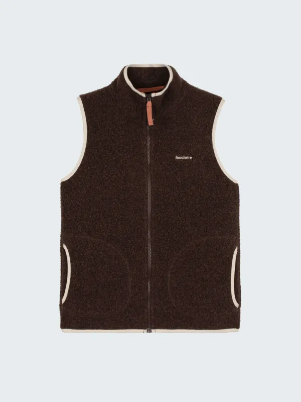 Women's Hegen Wool Gilet Fleece sold by Finisterre