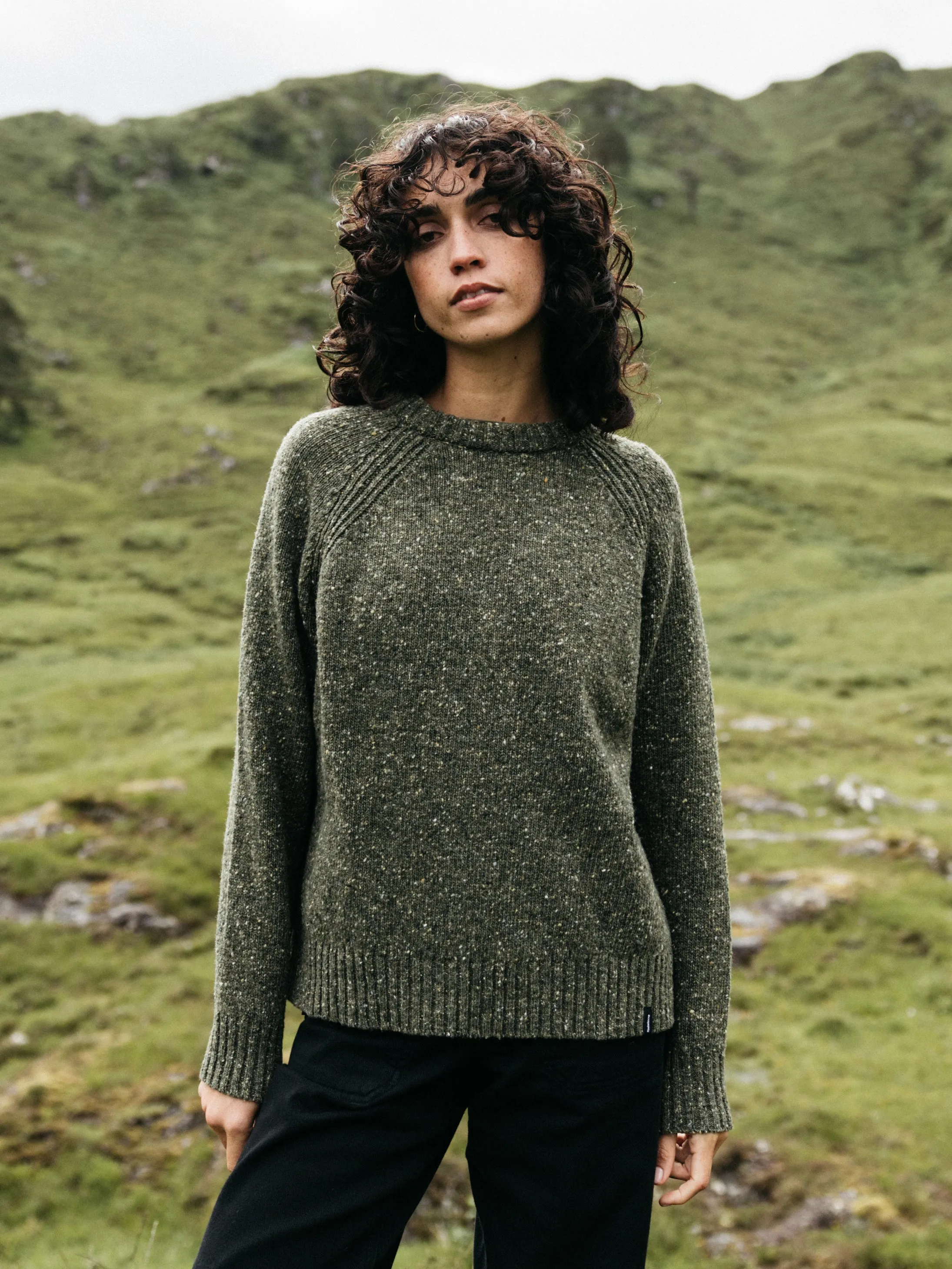 Women's Farne Crew Neck Knit Sweater sold by Finisterre product image thumbnail 2
