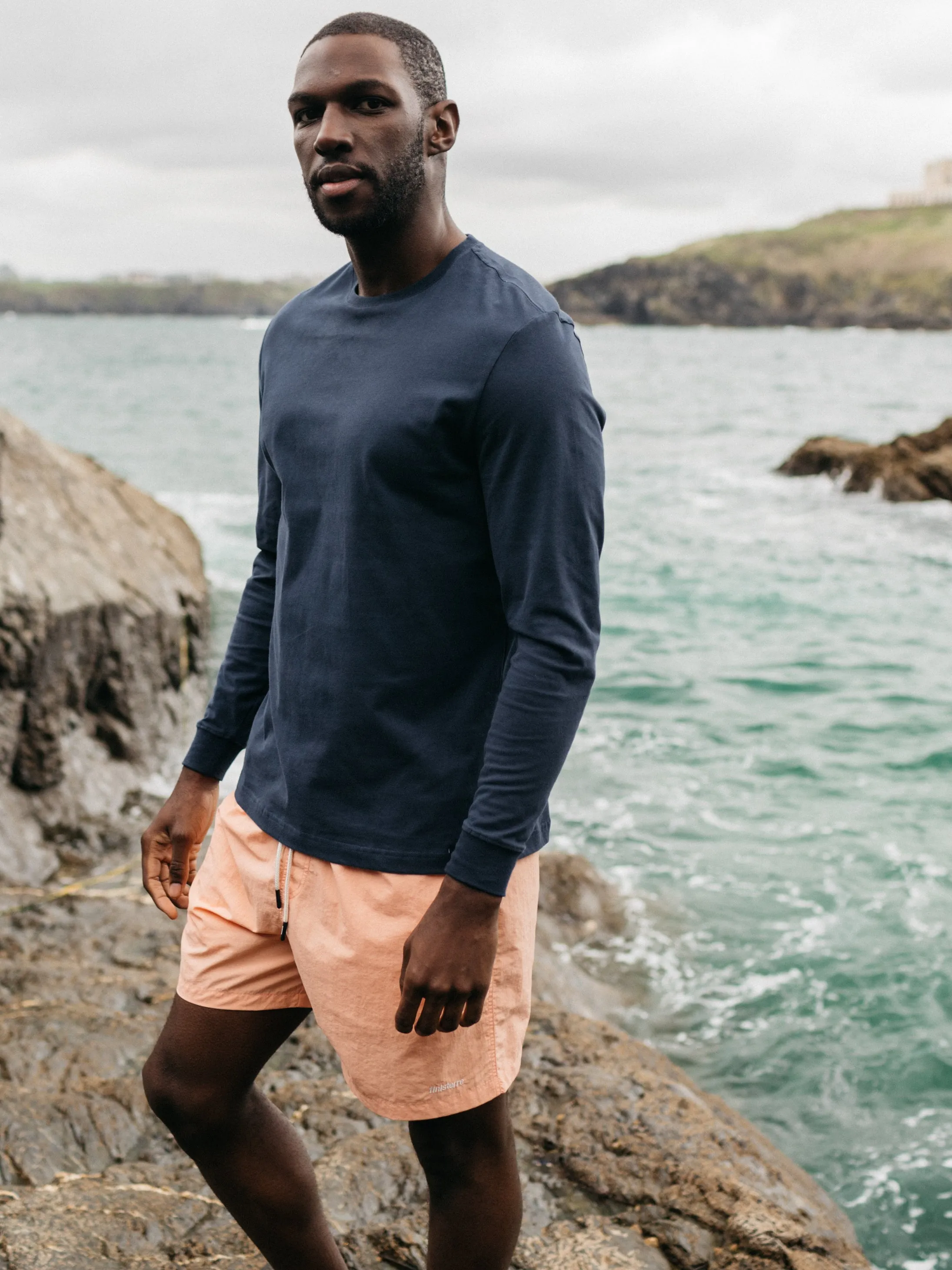 Men's Harlyn Long Sleeve T-Shirt sold by Finisterre product image thumbnail 4
