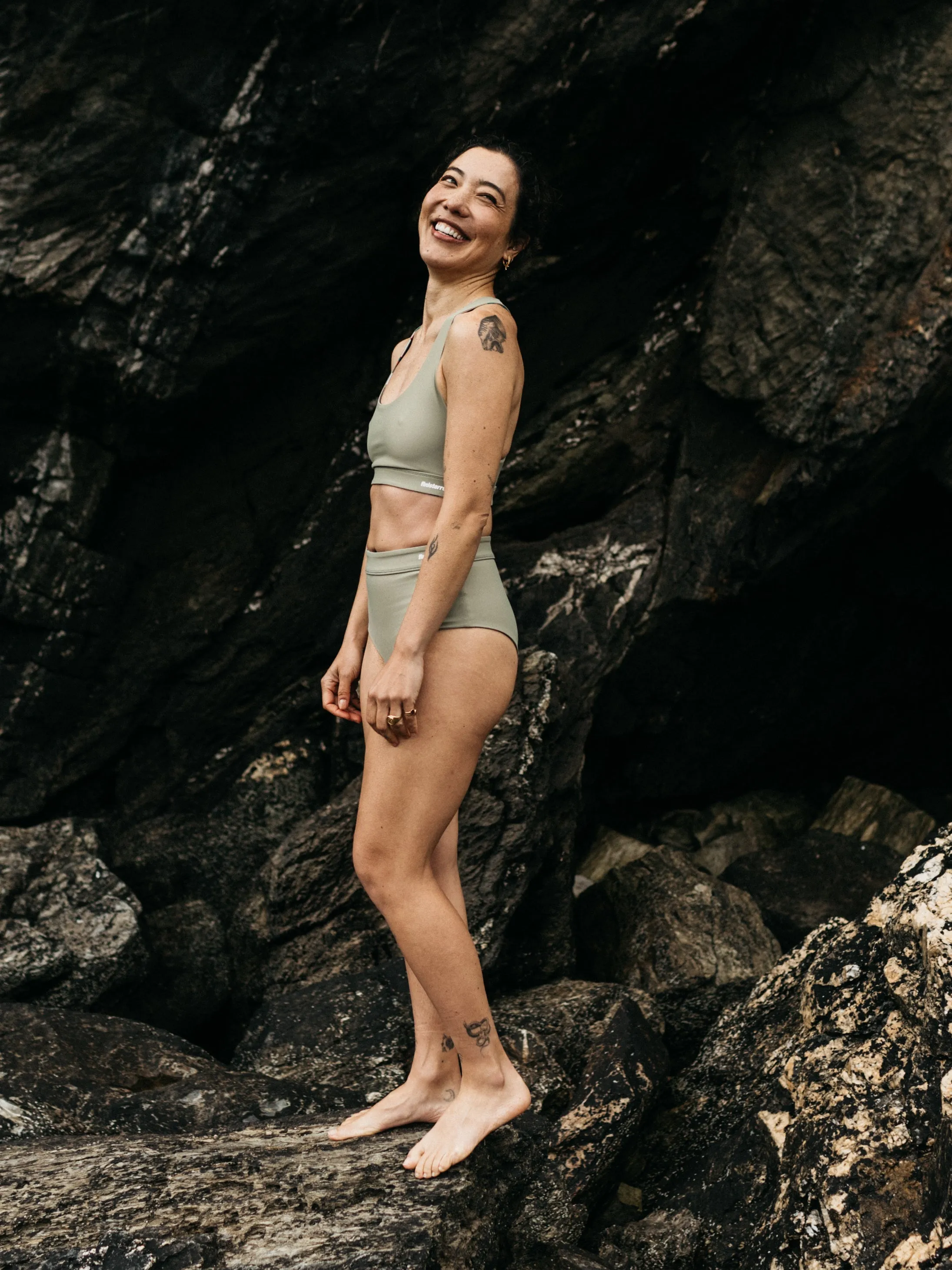 Women's Anella Reversible Crop Bikini Top sold by Finisterre product image thumbnail 5