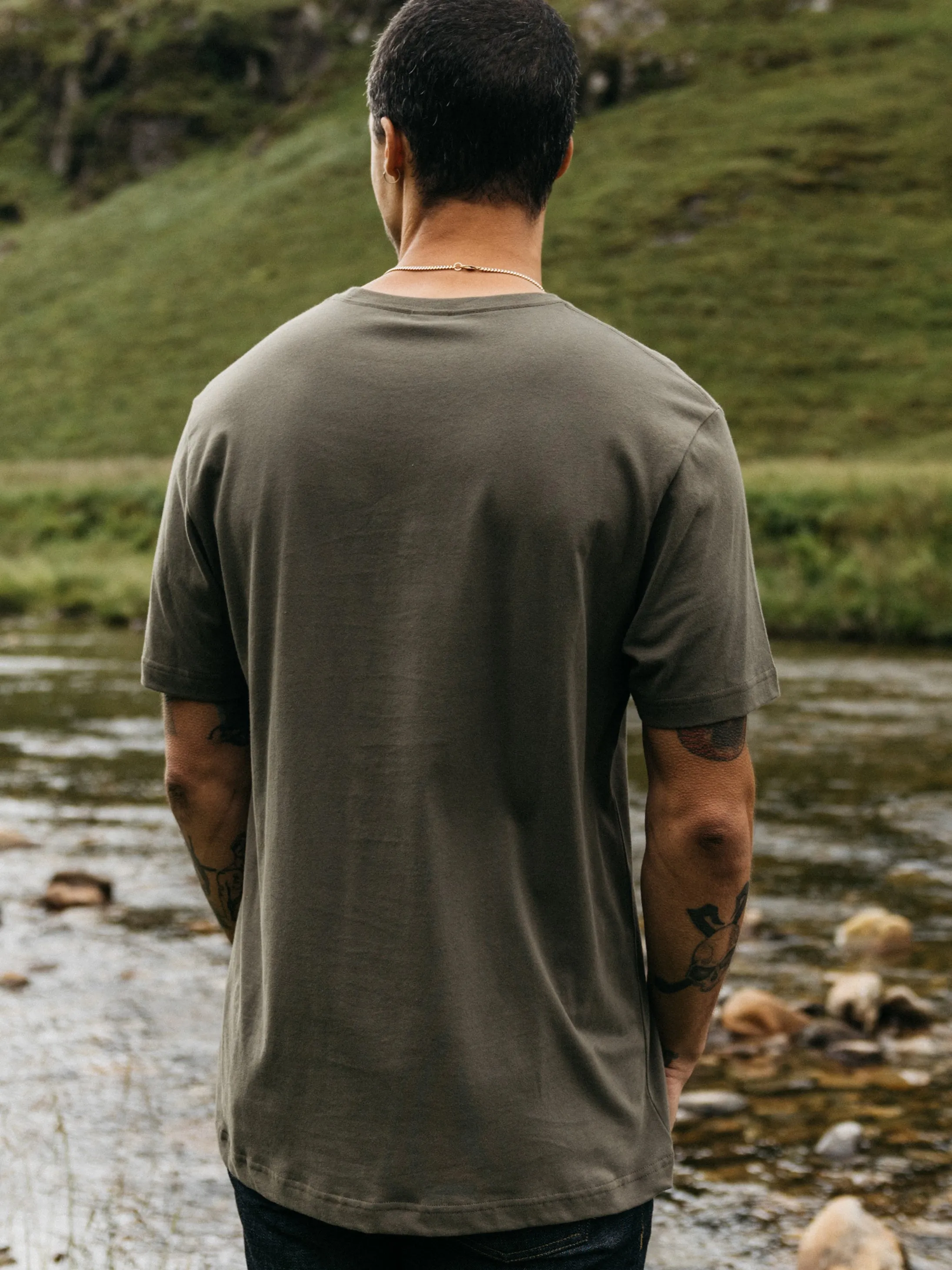 Men's Diamond Logo T-Shirt sold by Finisterre product image thumbnail 4