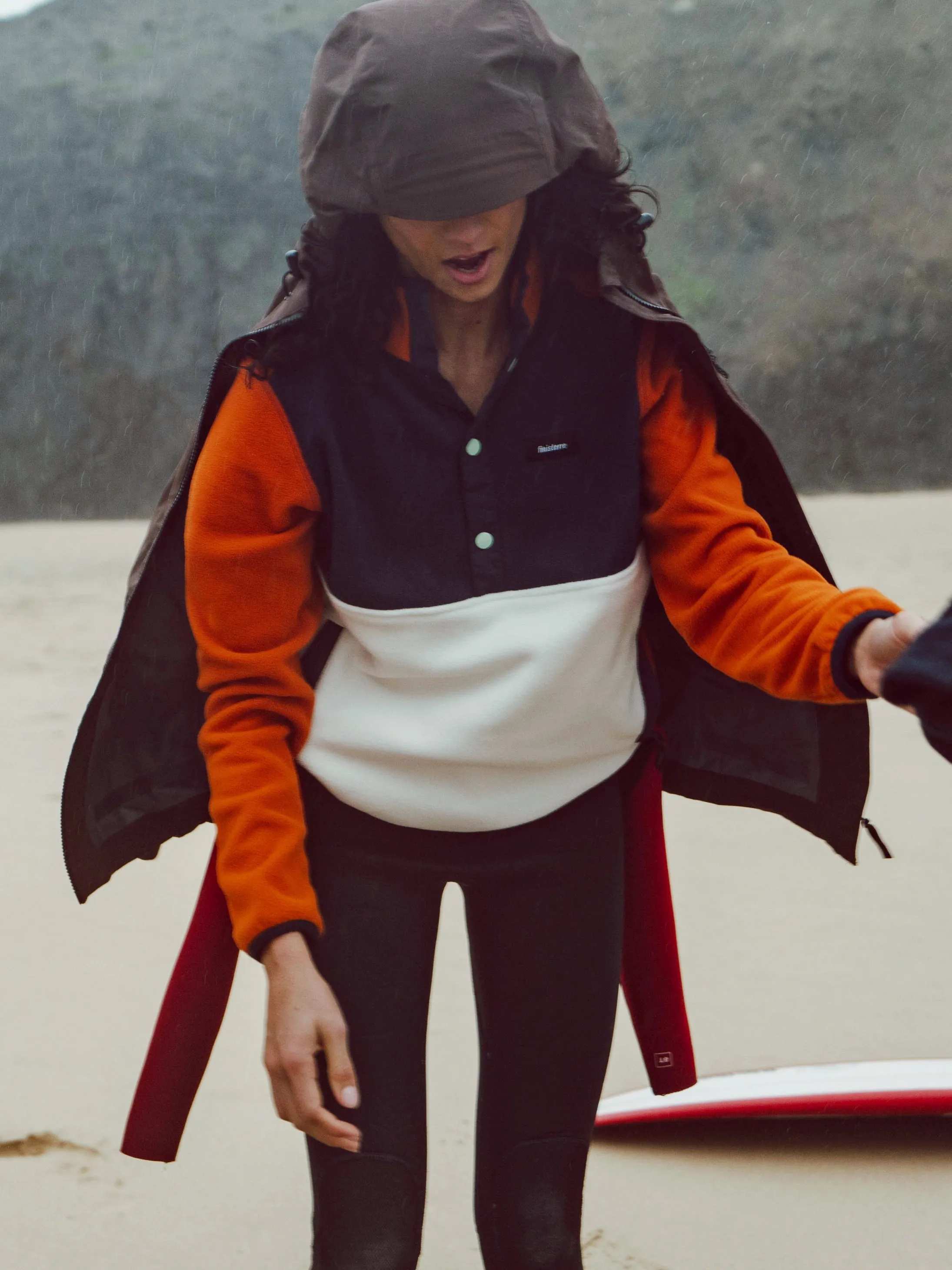 Women's Axiom 1/4 Snap Fleece sold by Finisterre product image thumbnail 2