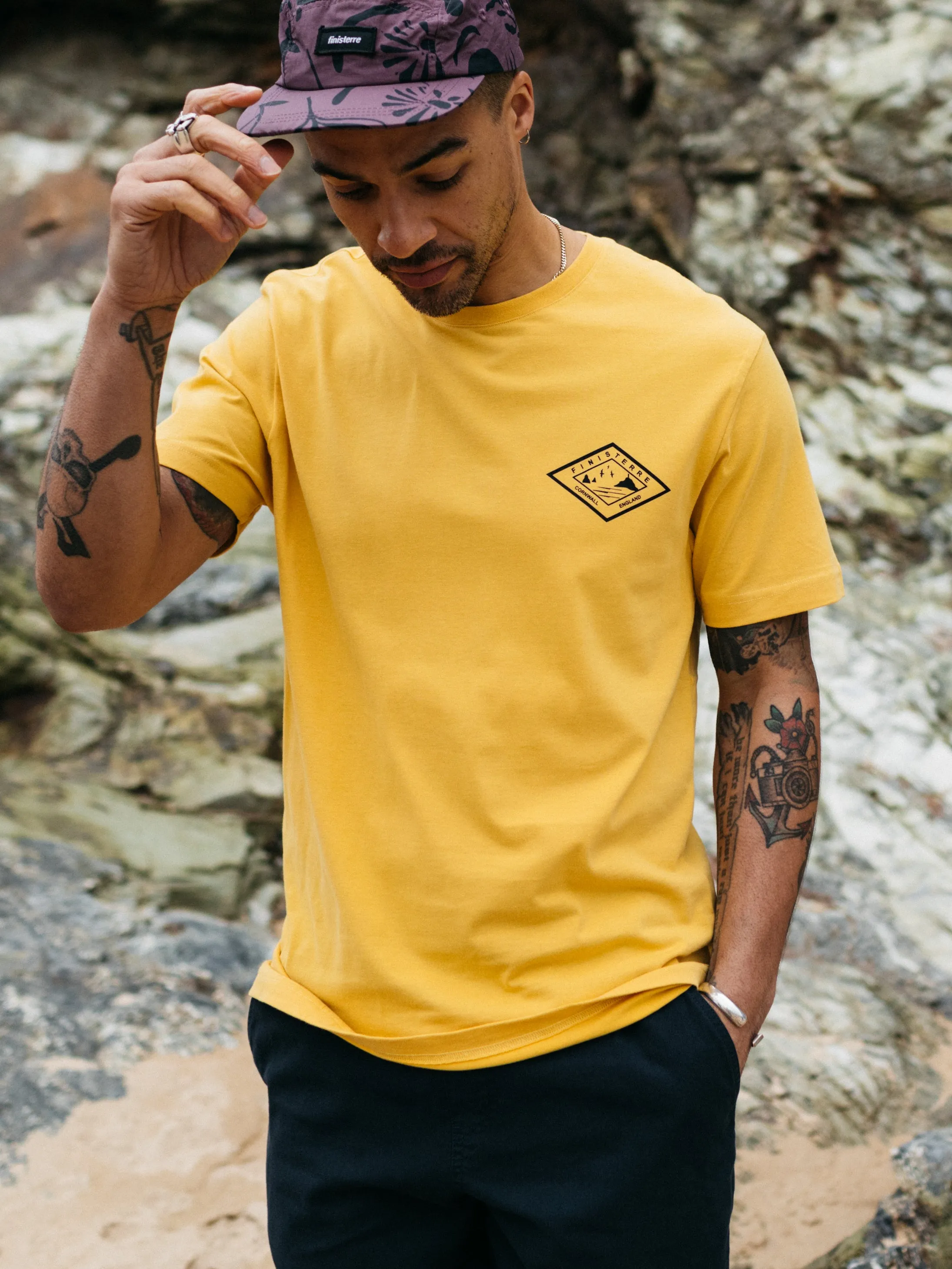 Men's Diamond Logo T-Shirt sold by Finisterre product image thumbnail 2