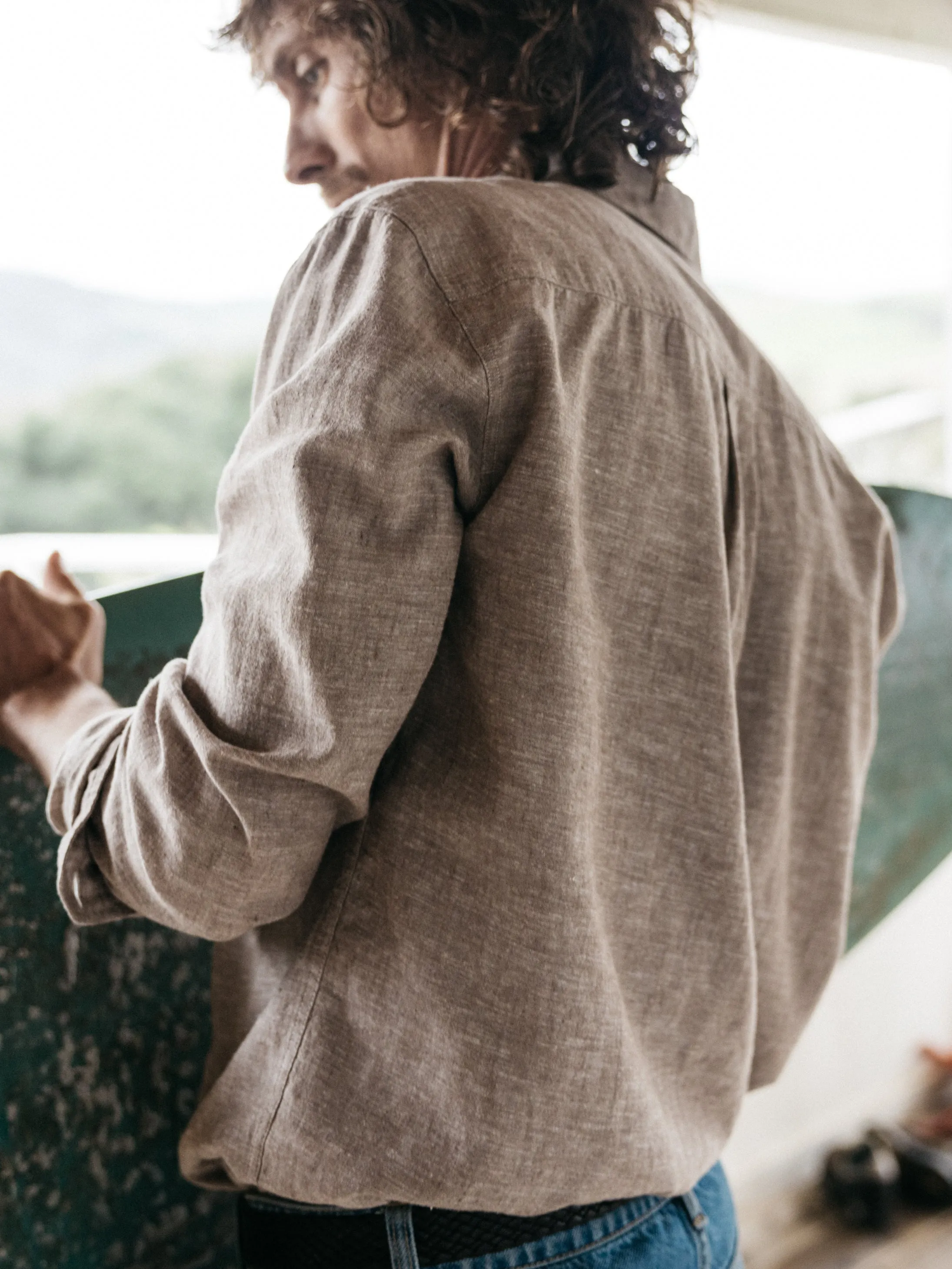 Men's Opie Chambray Shirt sold by Finisterre product image thumbnail 3