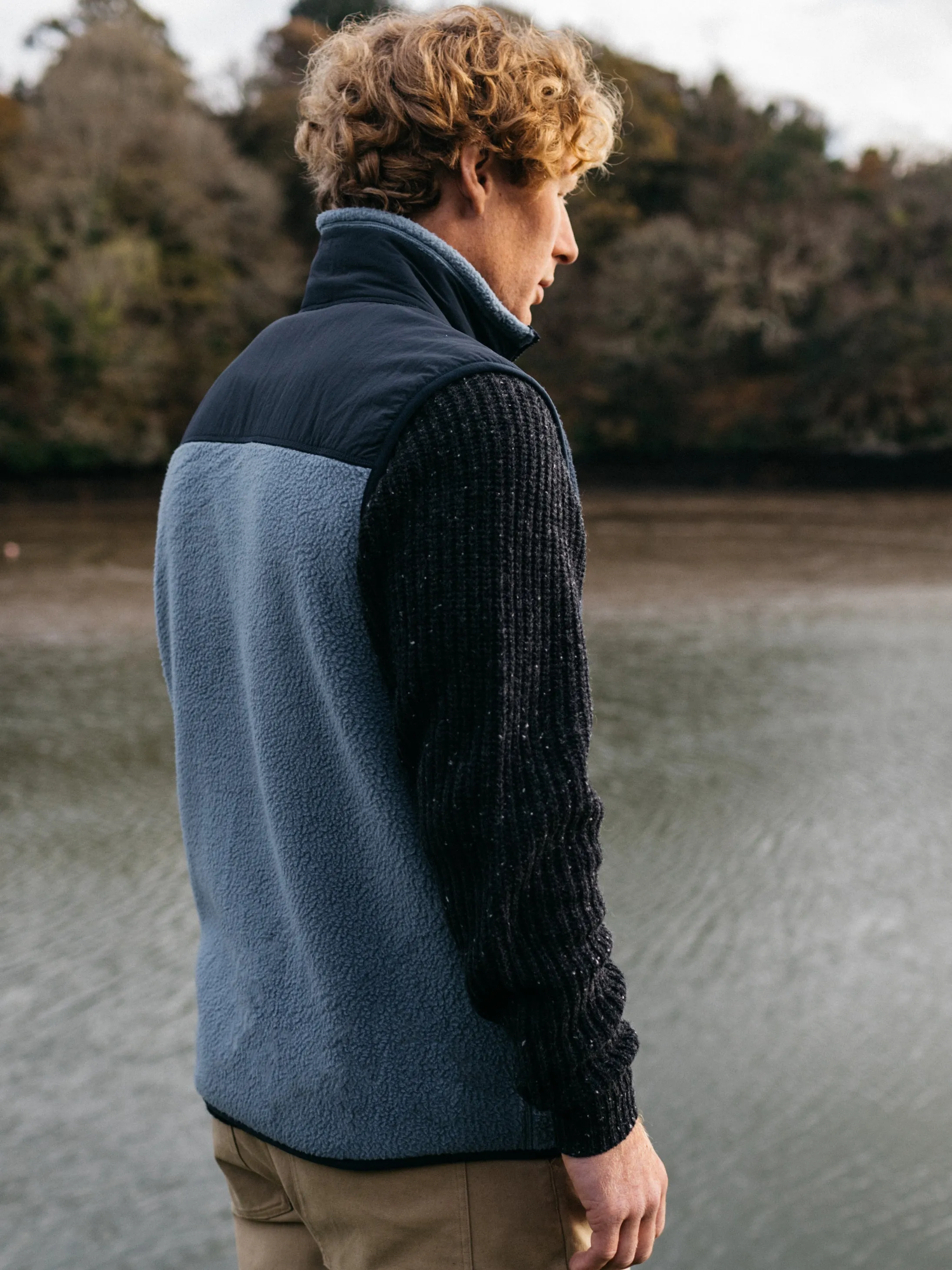 Men's Bolster Fleece Gilet sold by Finisterre product image thumbnail 5